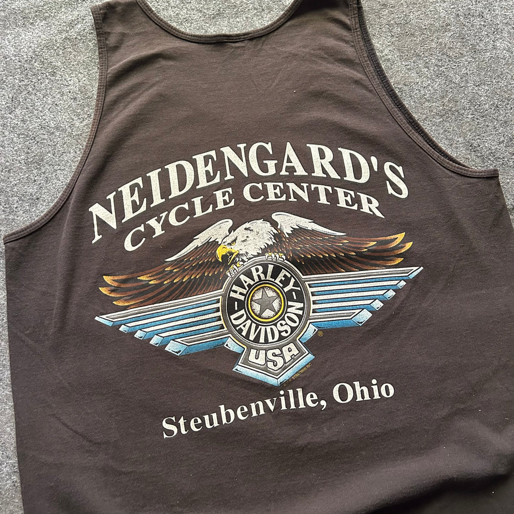 Vintage Harley Davidson Graphic Tank Top