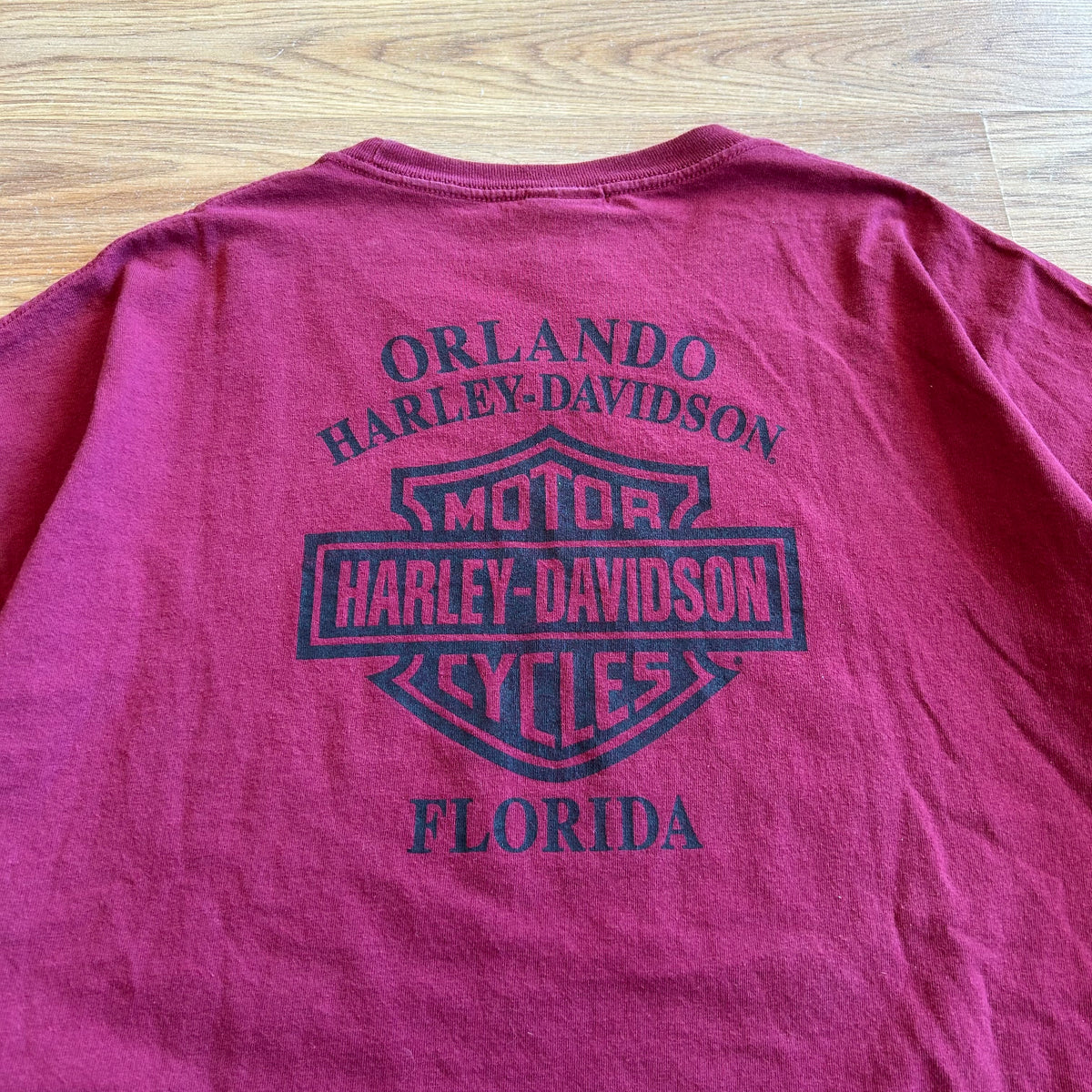 Vintage Harley Davidson Marvel Iron Man T-shirt - Size 3XL