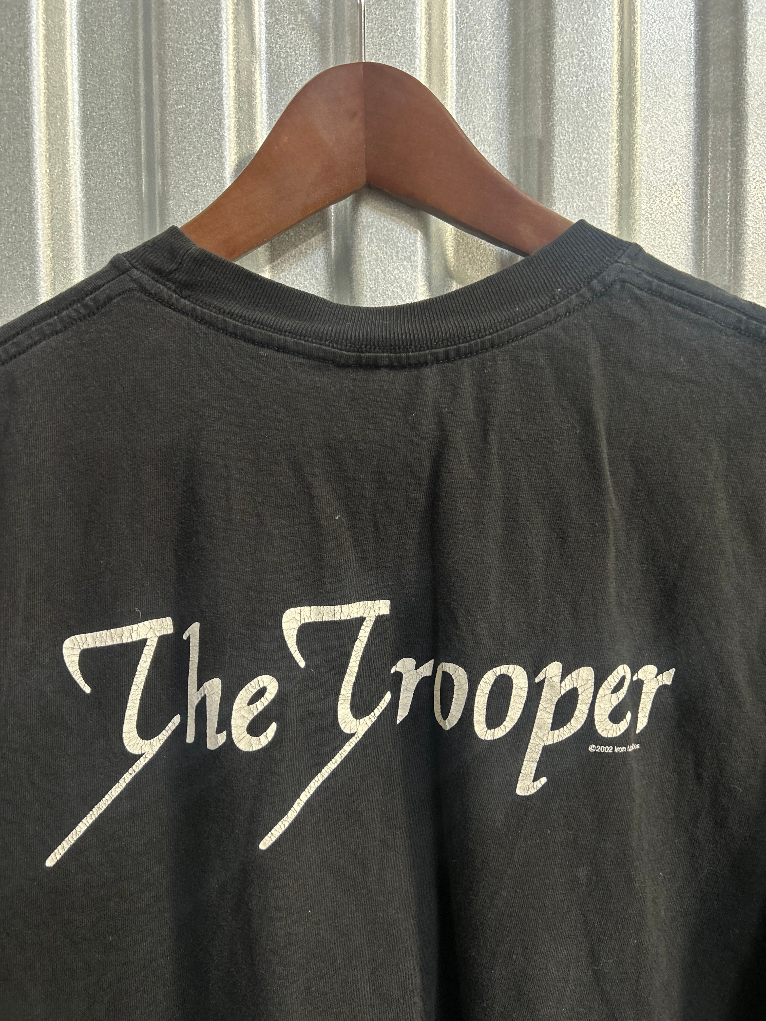 Vintage Iron Maiden The Trooper 2002 Band T-shirt - Size XL