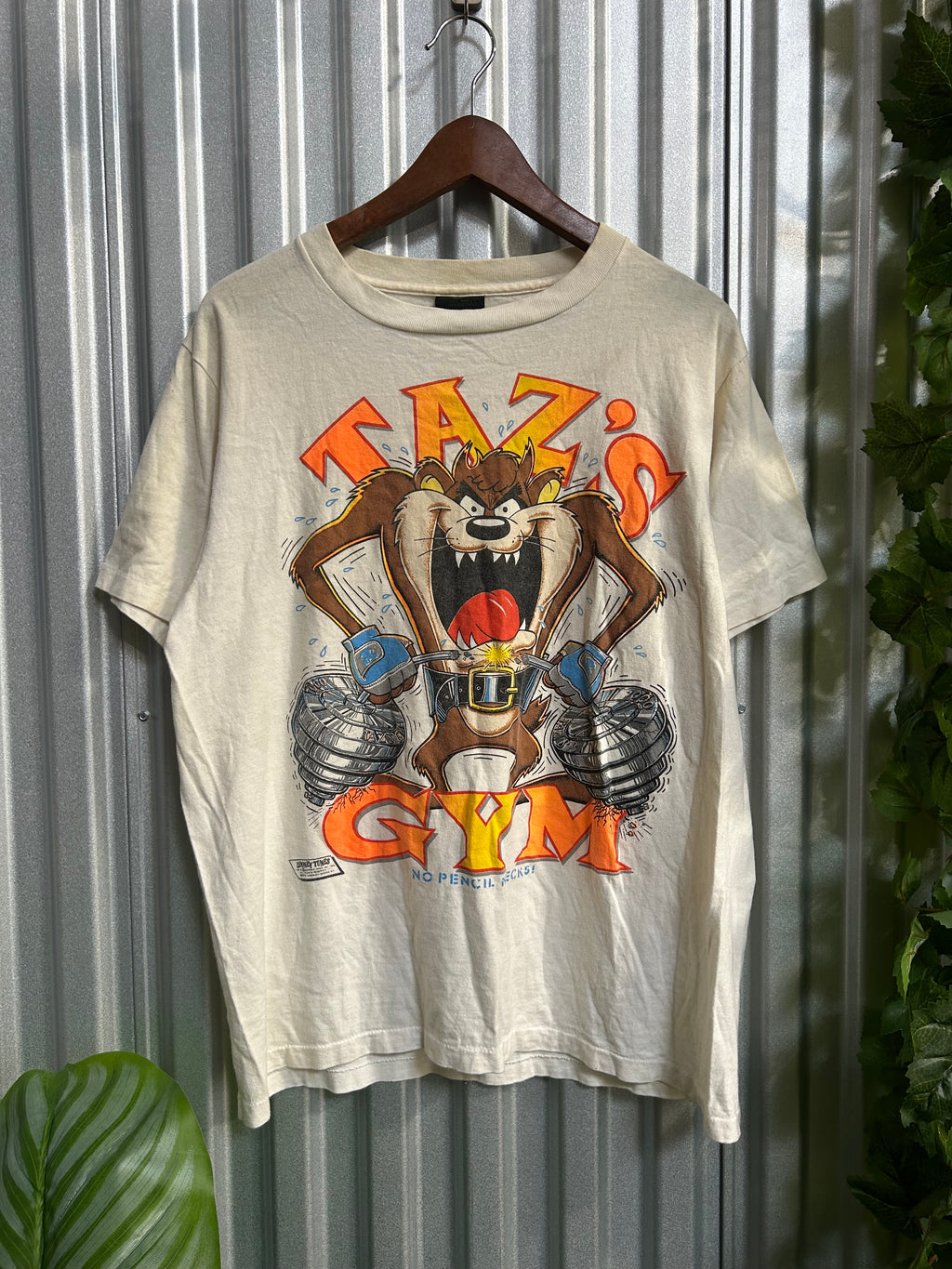 Vintage Taz’s Gym Looney Tunes T-shirt - Size Large