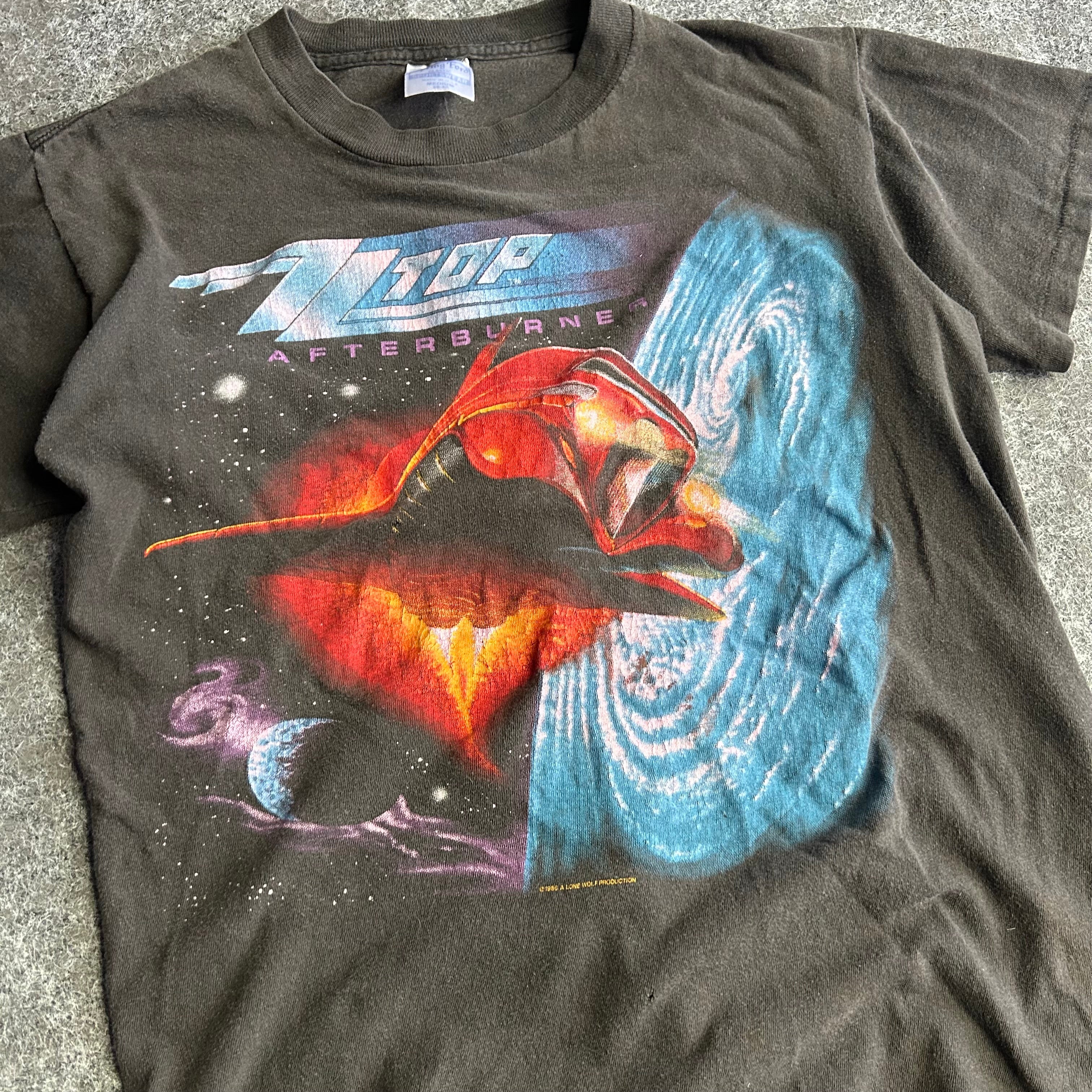 Vintage ZZ Top Afterburner Ban T-shirt