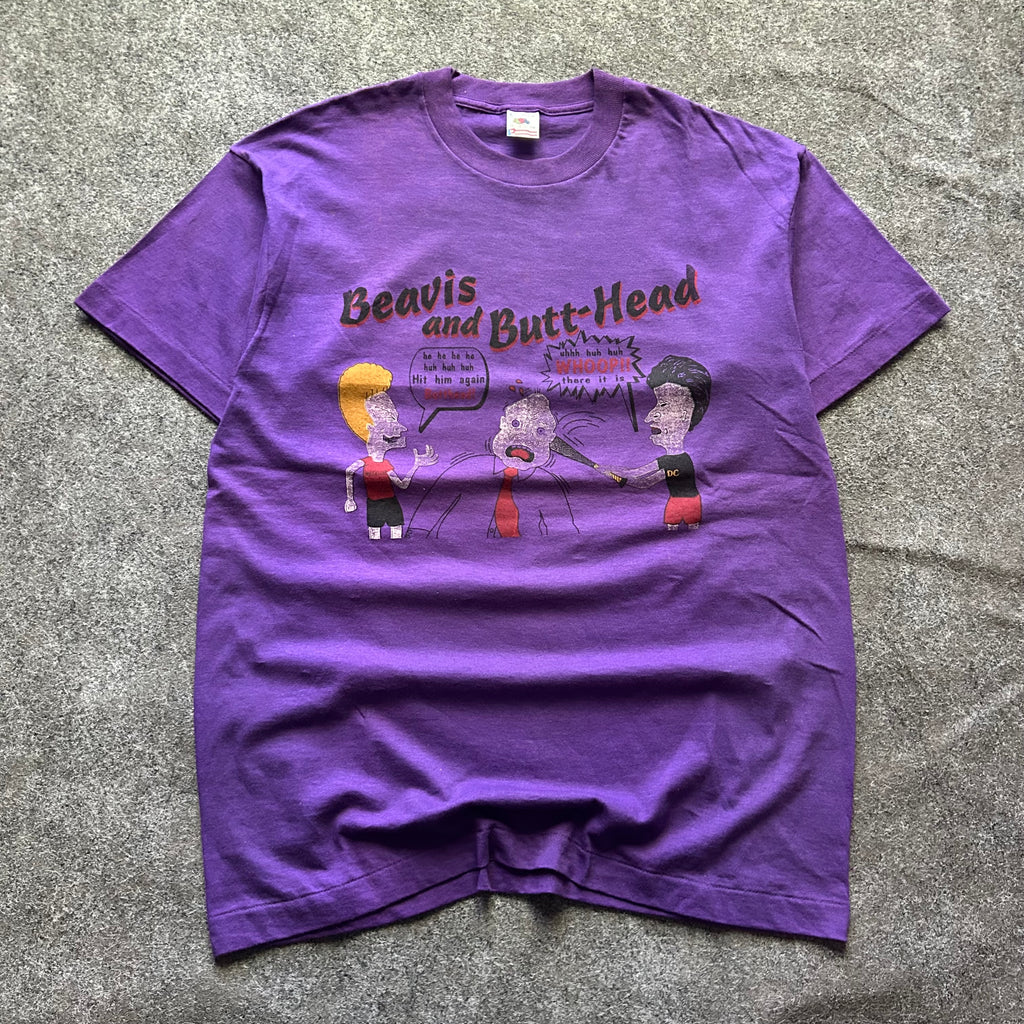 Vintage Beavis And Butthead Purple Promo T-shirt