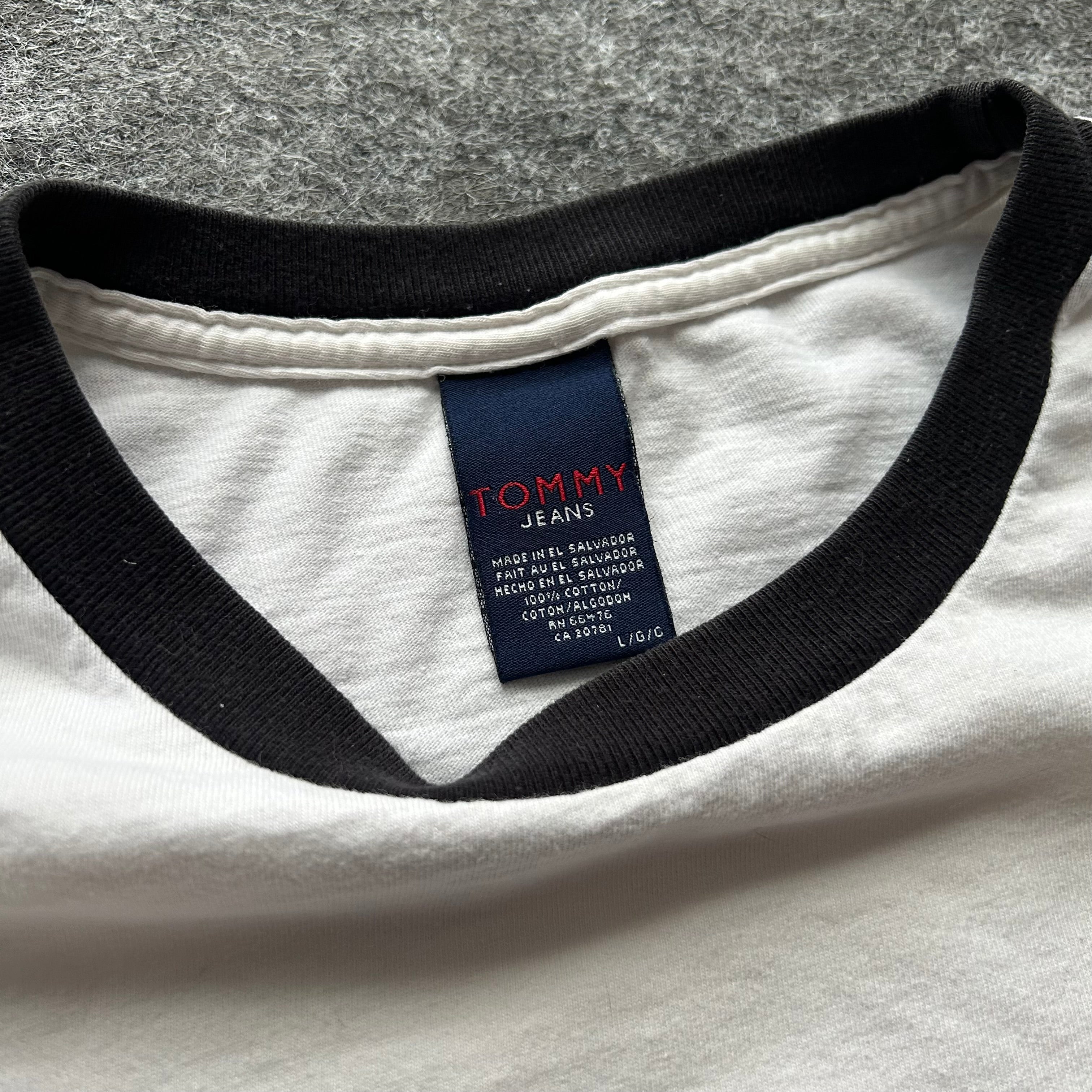 Vintage Tommy Hilfiger Denim Racing Long Sleeve Shirt