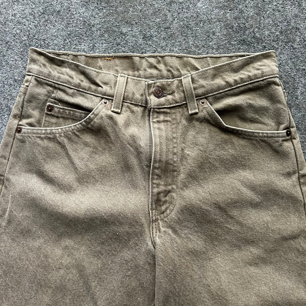 Vintage Green Levi’s 550 Orange Tab Jeans