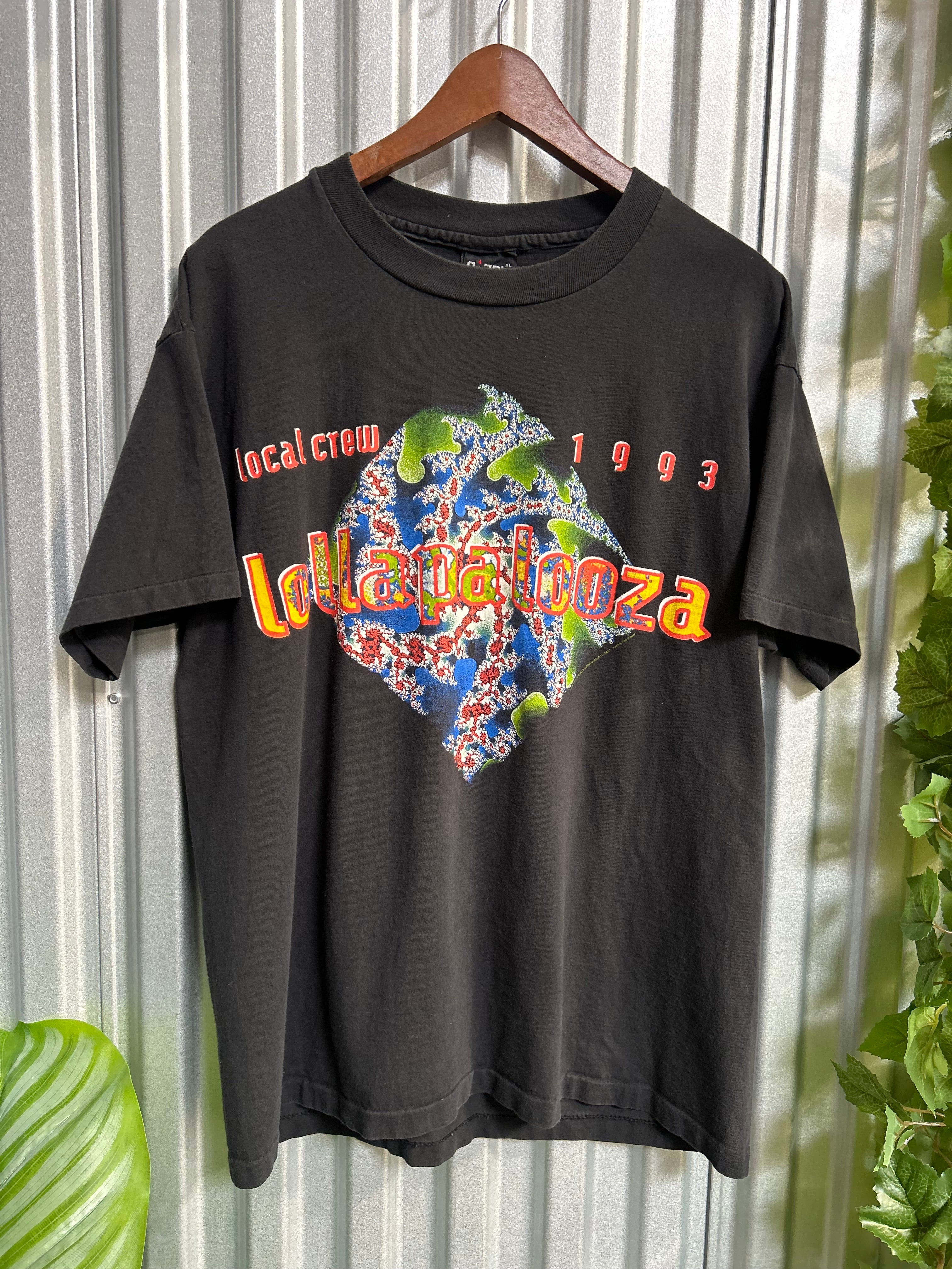 Vintage Lollapalooza Local Crew 1993 T-shirt - Size Xl