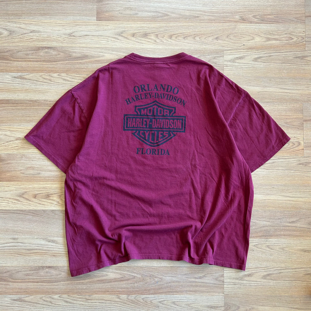 Vintage Harley Davidson Marvel Iron Man T-shirt - Size 3XL