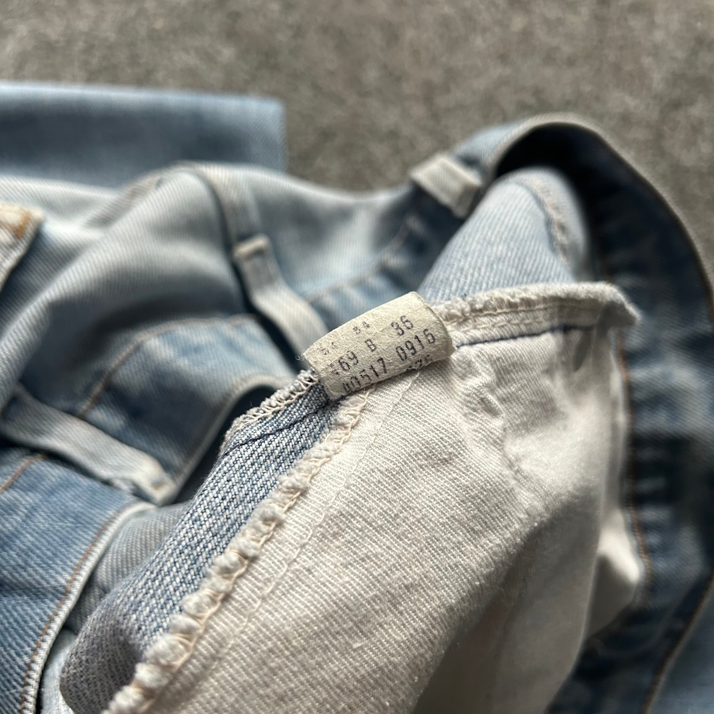 Vintage Faded Blue Levi’s Orange Tab BIG E Jeans