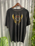 Vintage Harley Davidson Distressed Eagle T-shirt - Size XL