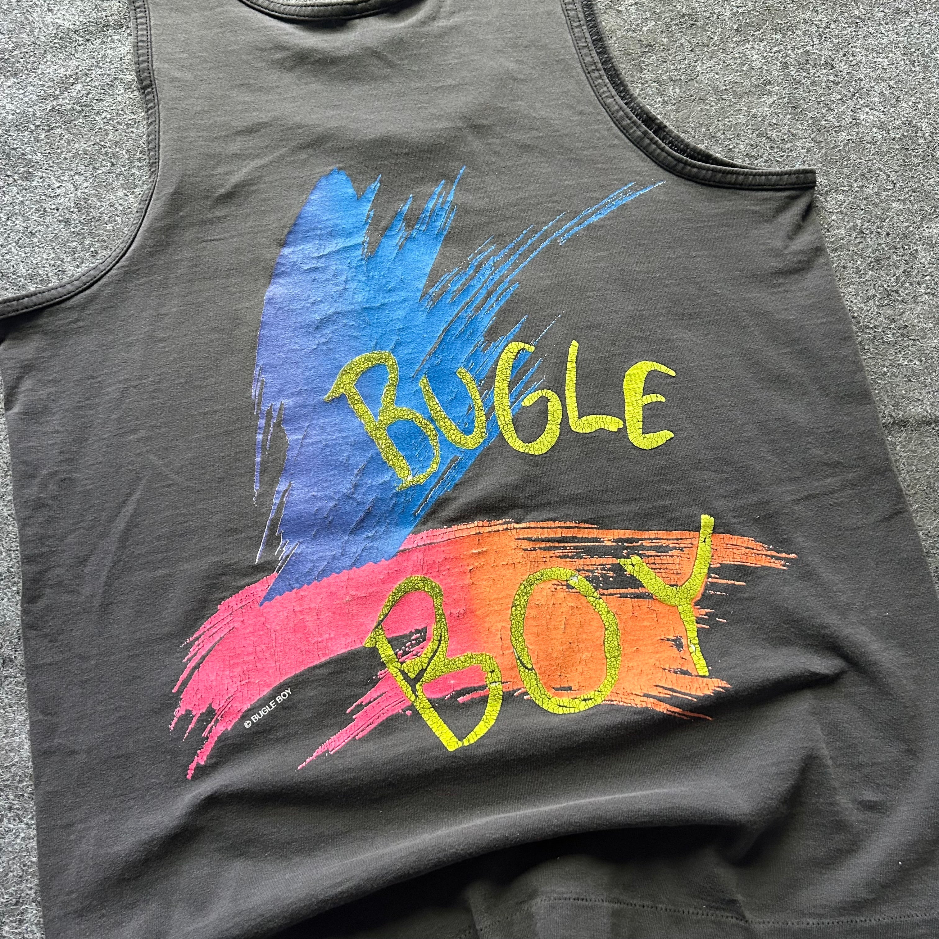Vintage Bugle Boy Surfing Tank Top Shirt