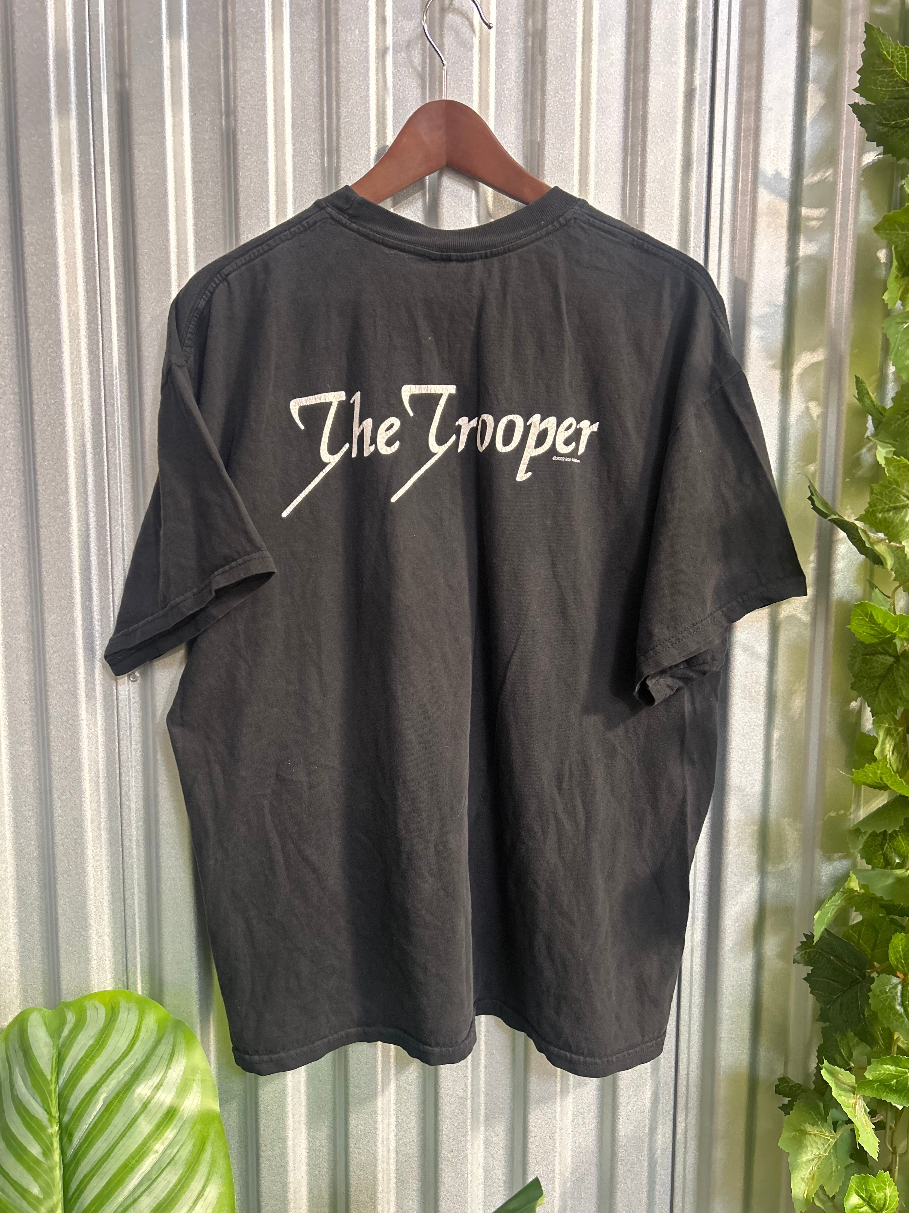 Vintage Iron Maiden The Trooper 2002 Band T-shirt - Size XL