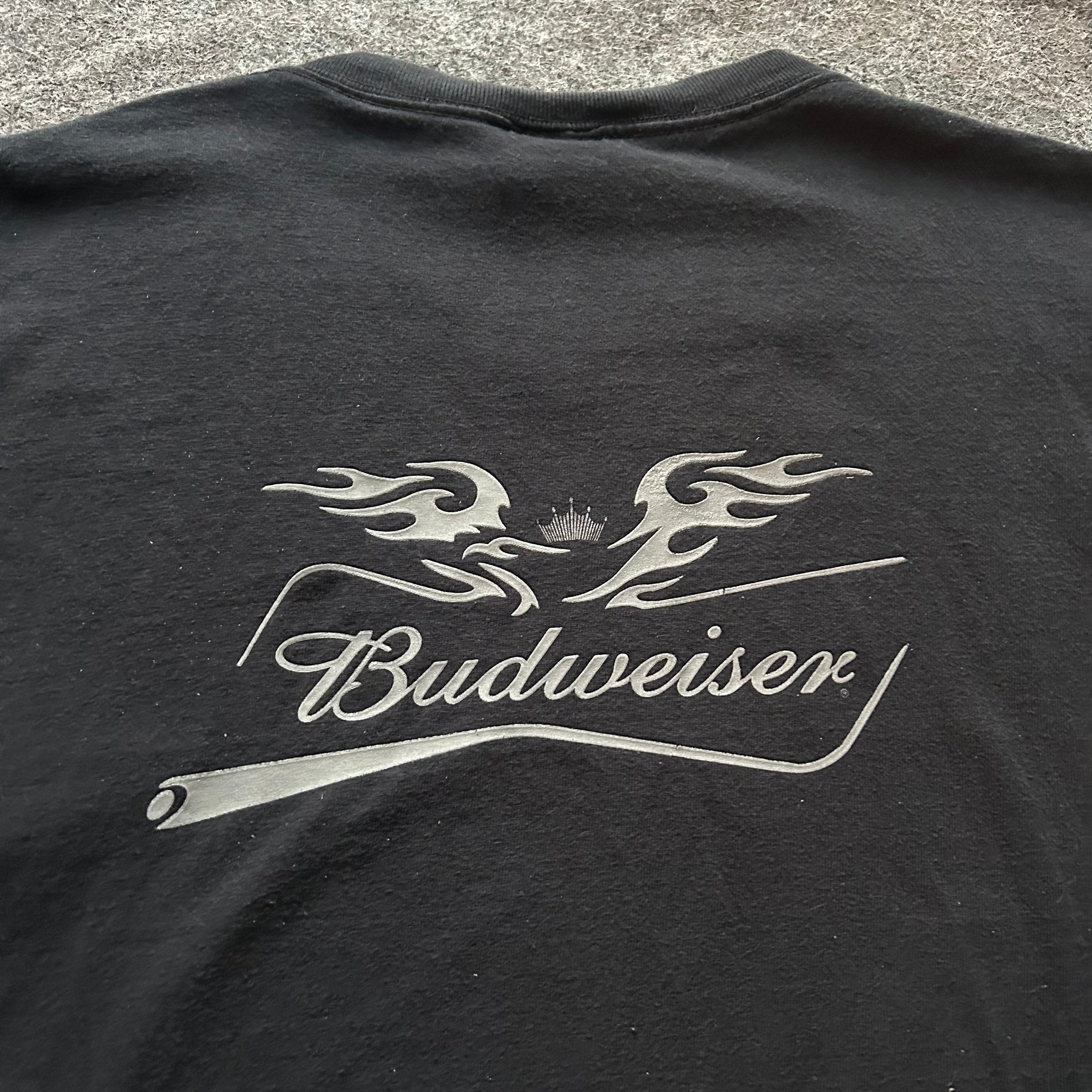 Vintage Budweiser Beer Black T-shirt