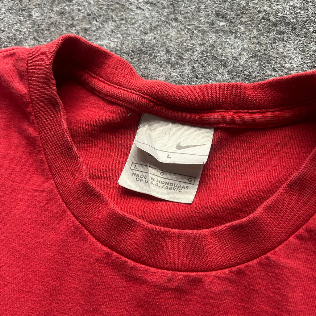 Vintage Nike Athletics Long Sleeve Spell Out Shirt
