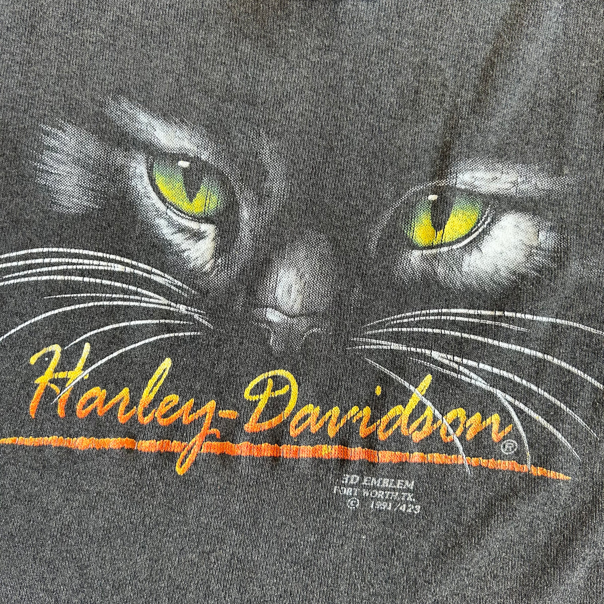 Vintage Harley Davidson 3D Emblem Women’s Tank Top - Size Small