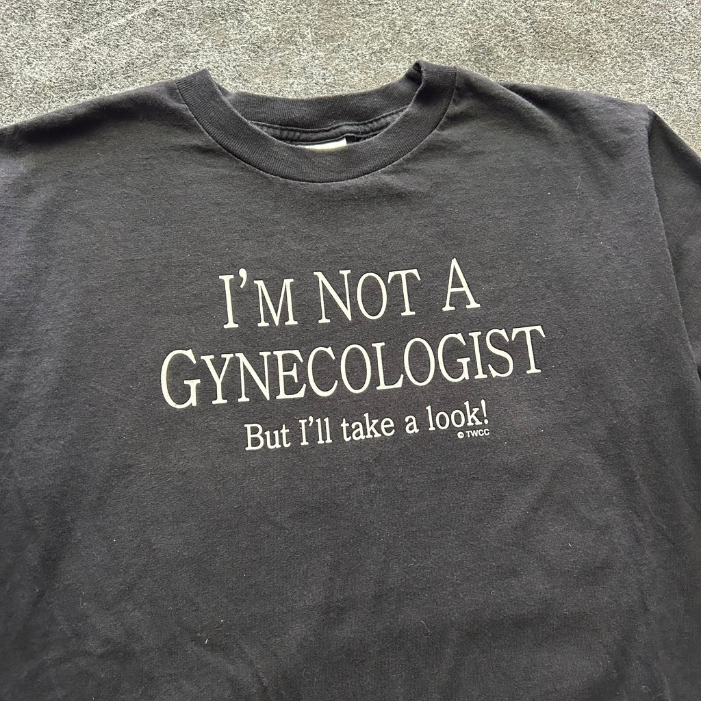 Vintage Gynecologist Parody T-shirt