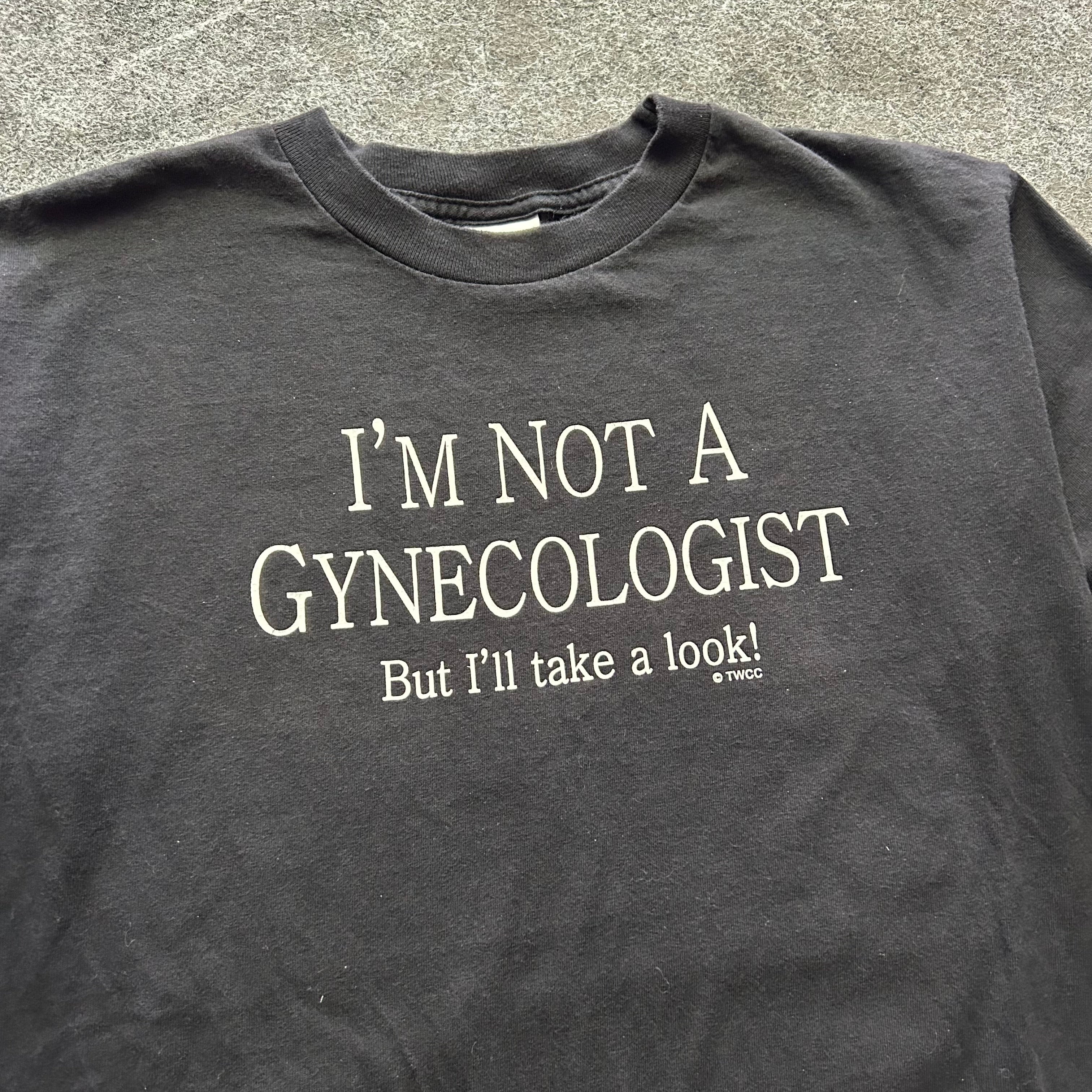 Vintage Gynecologist Parody T-shirt