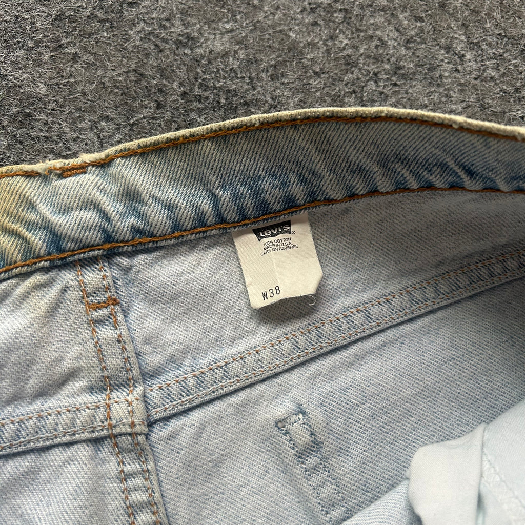 Vintage Faded Blue Levi’s Orange Tab Jorts
