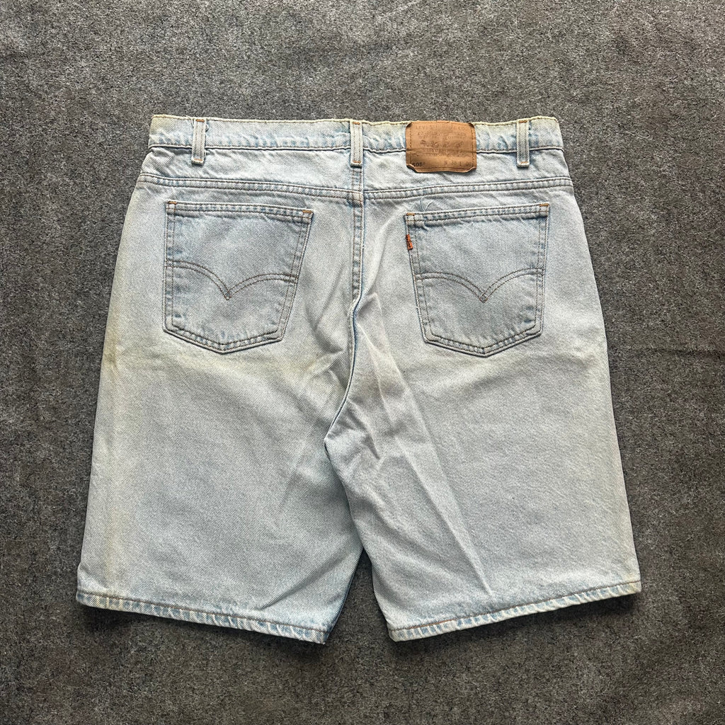 Vintage Faded Blue Levi’s Orange Tab Jorts