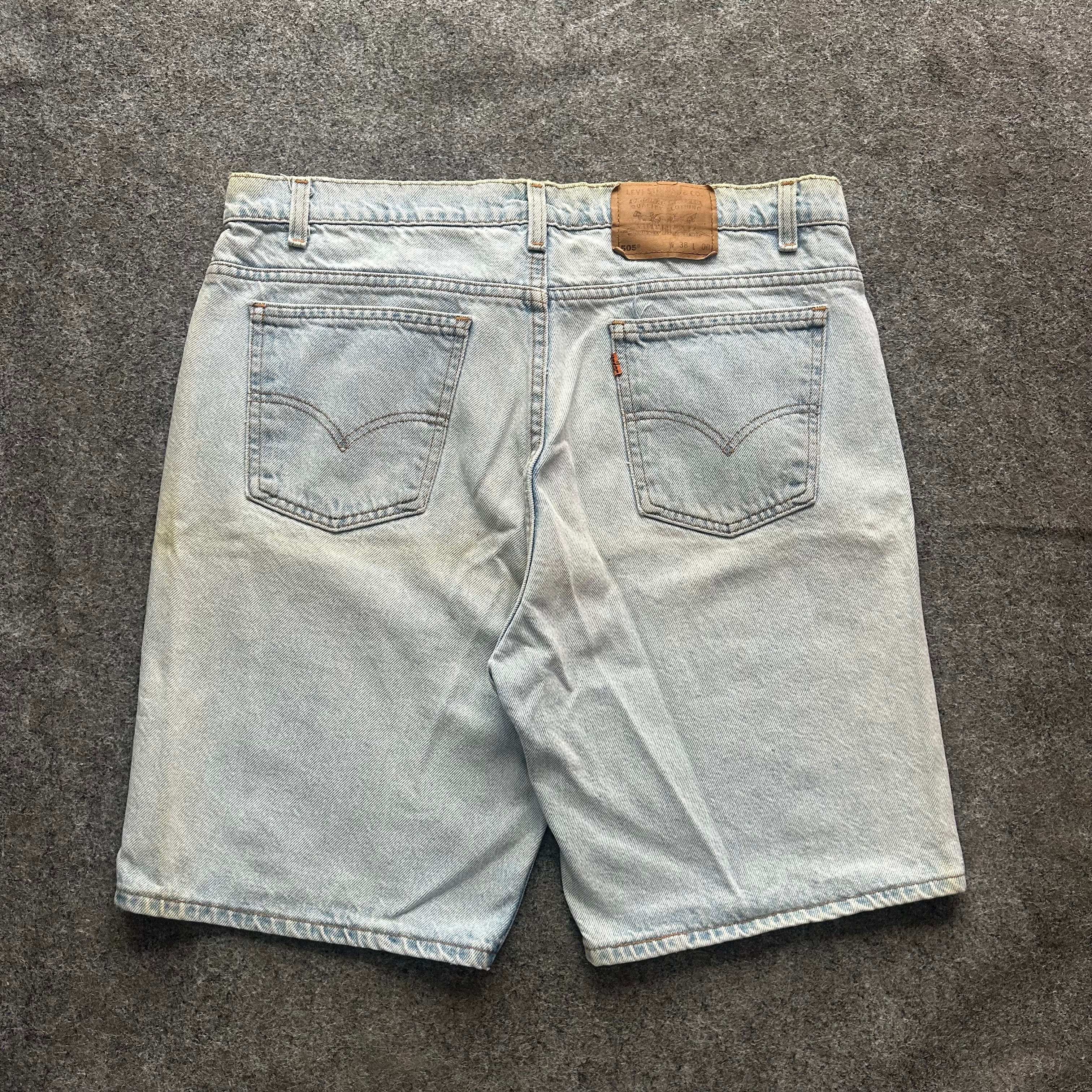 Vintage Faded Blue Levi’s Orange Tab Jorts
