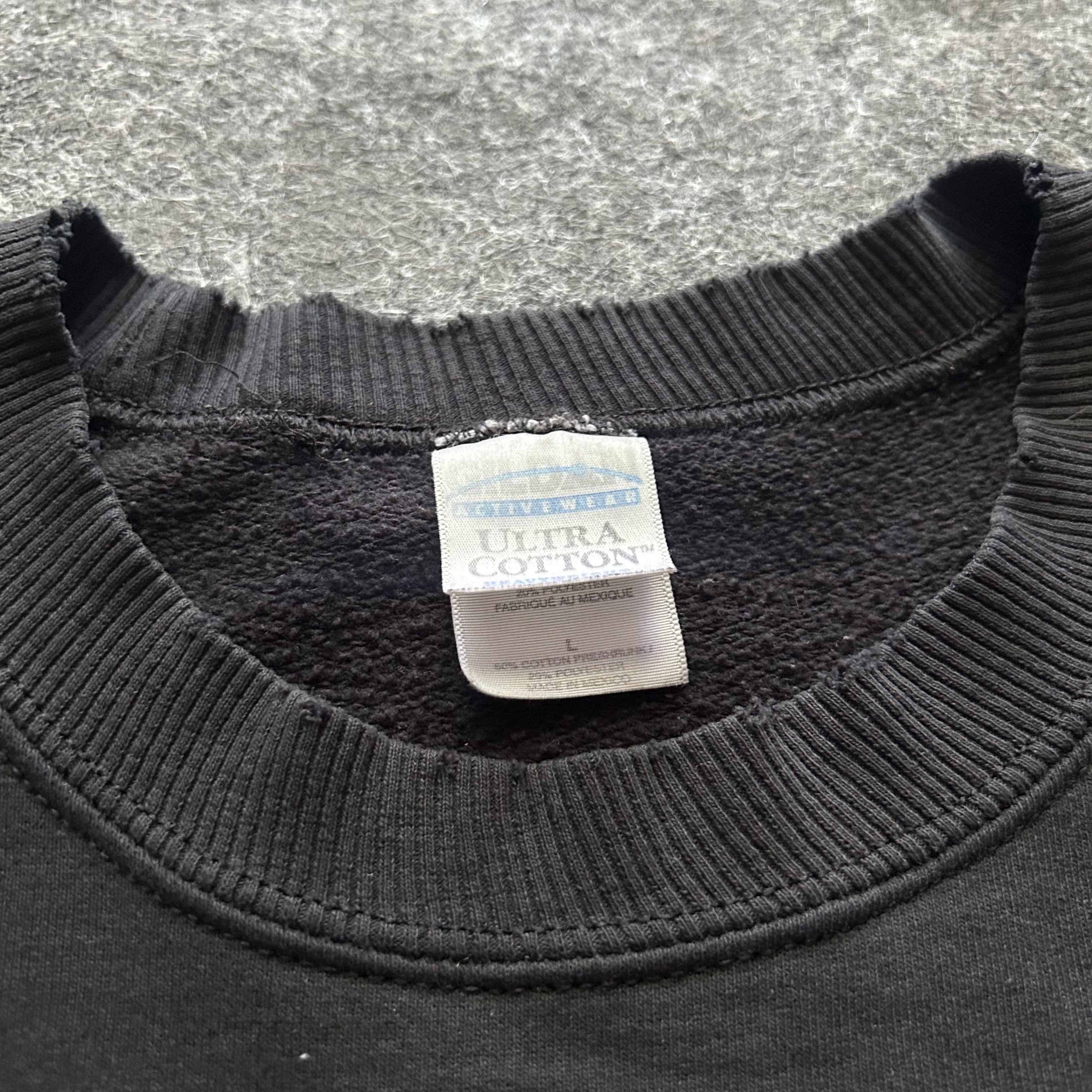 Vintage West Coast Choppers Bullet Hole Cropped Crewneck