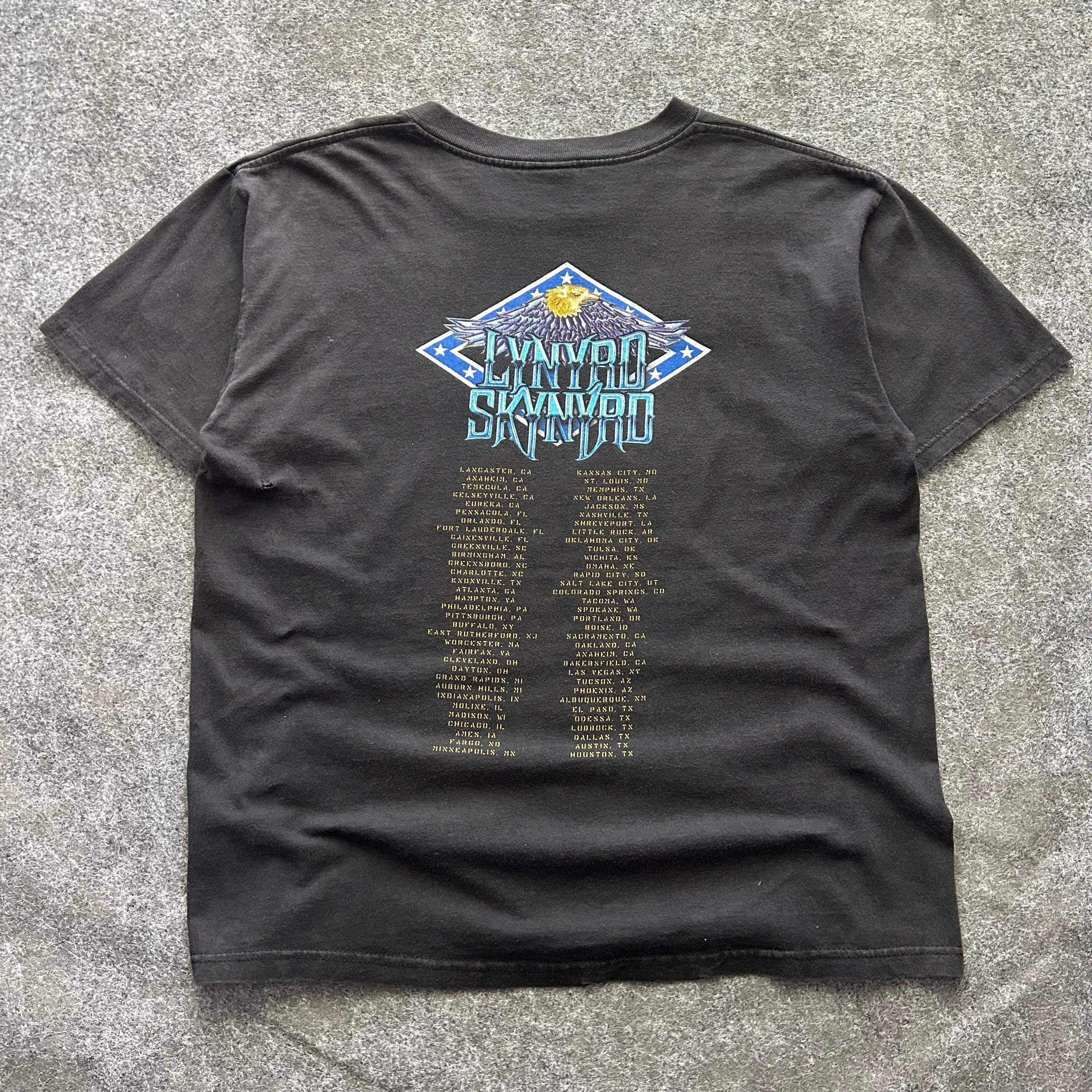 Vintage Lynyrd Skynyrd Tour Band T-shirt