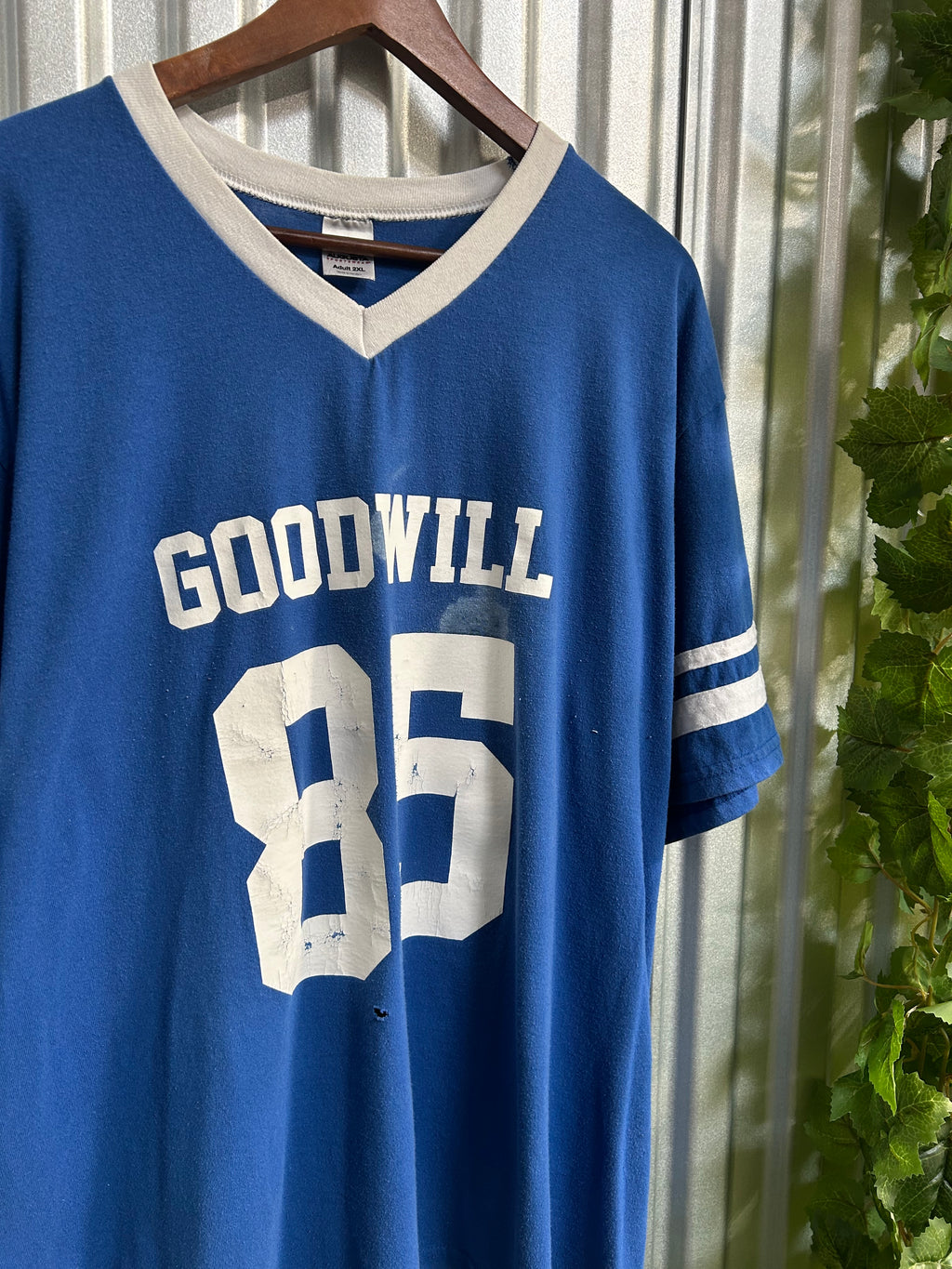Vintage Goodwill #85 Jersey T-shirt - Size 2XL