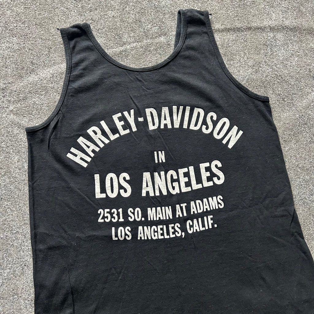 Vintage Harley Davidson Los Angeles Tank Top Shirt