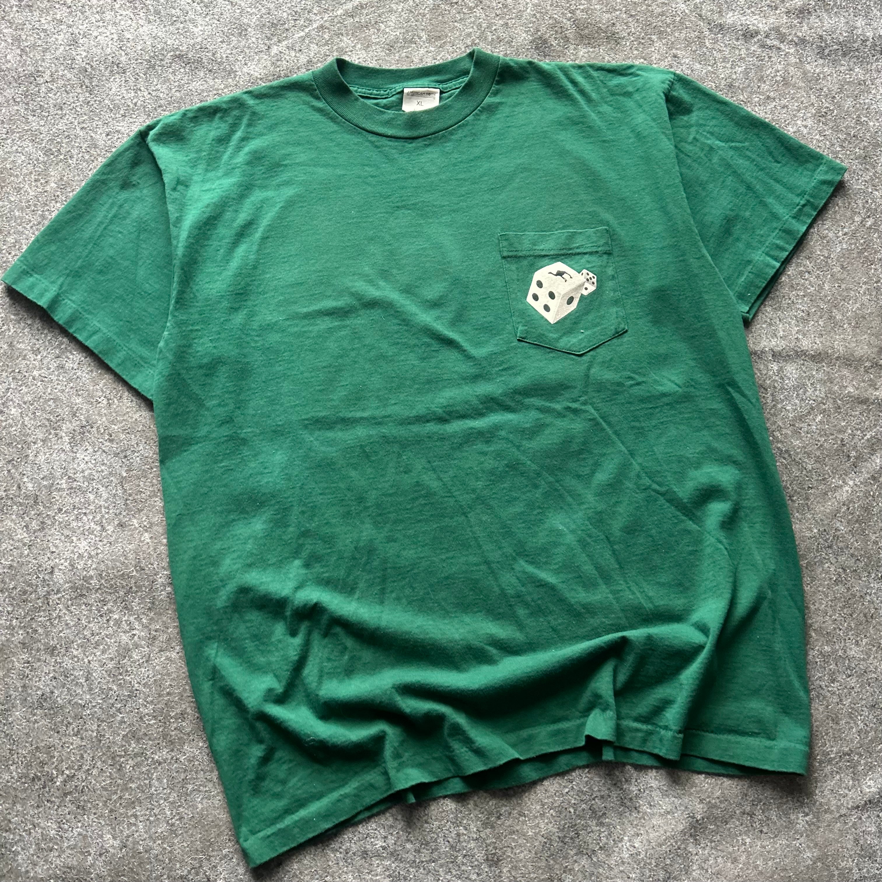 Vintage Camel Cigarettes Casino Dice Pocket T-shirt
