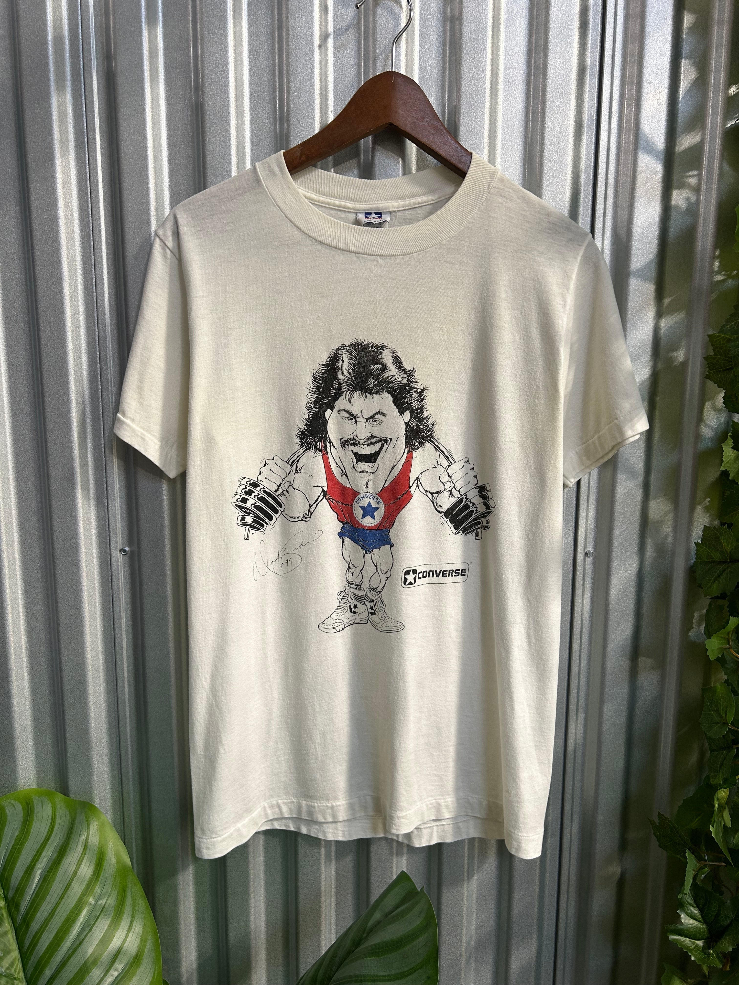 Vintage Converse Mark Gastineau Caricature T-shirt - Size Large