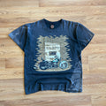 Vintage Harley Davidson Faded Brick Wall T-shirt - Size Large