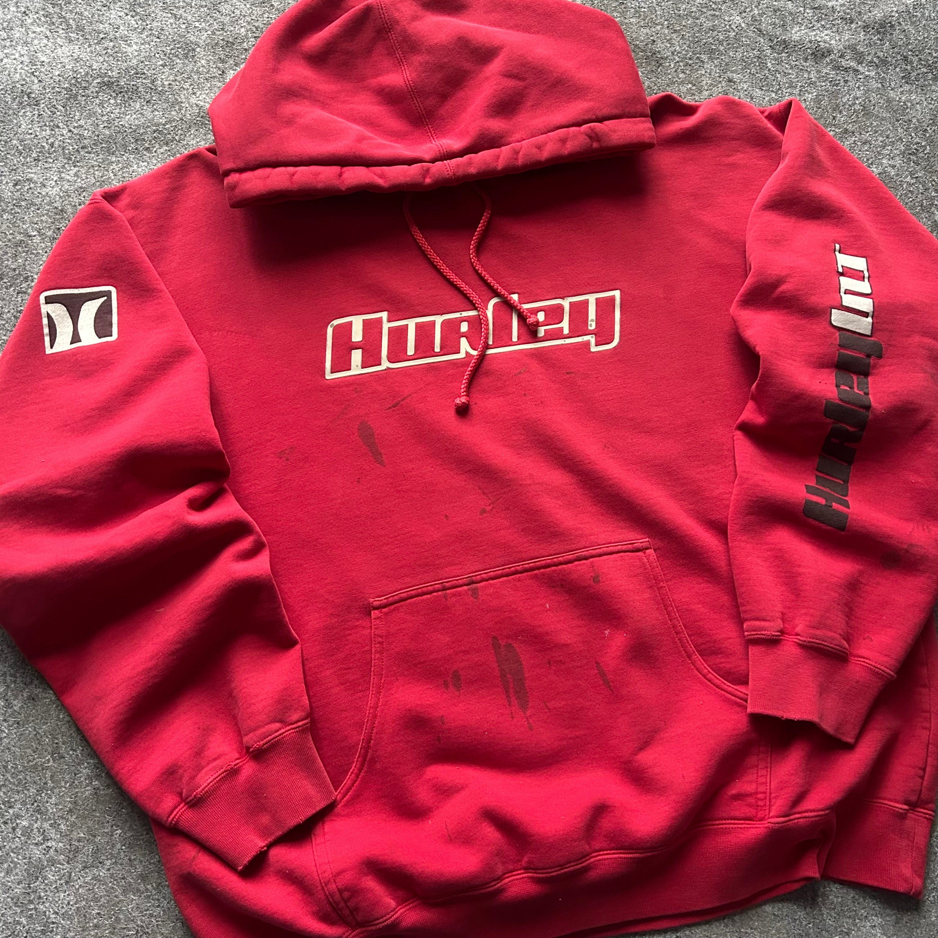 Vintage Distressed Hurley Int. Hoodie