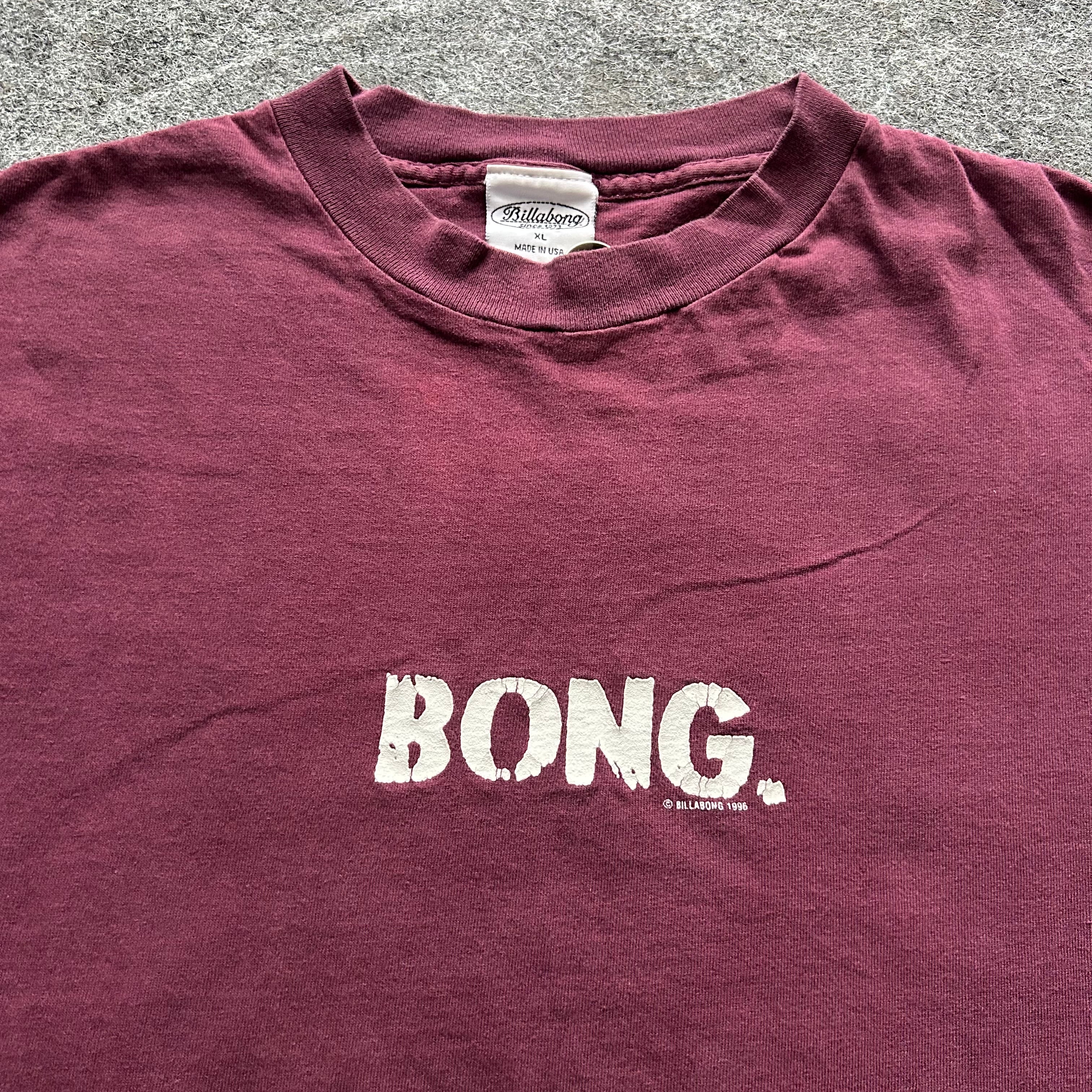Vintage Billabong Long Sleeve Spell Out Shirt