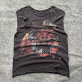 Vintage Thrashed Judas Priest Cut Off Band T-shirt