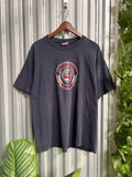Vintage Cleveland Indians MLB Navy T-shirt - Size Large