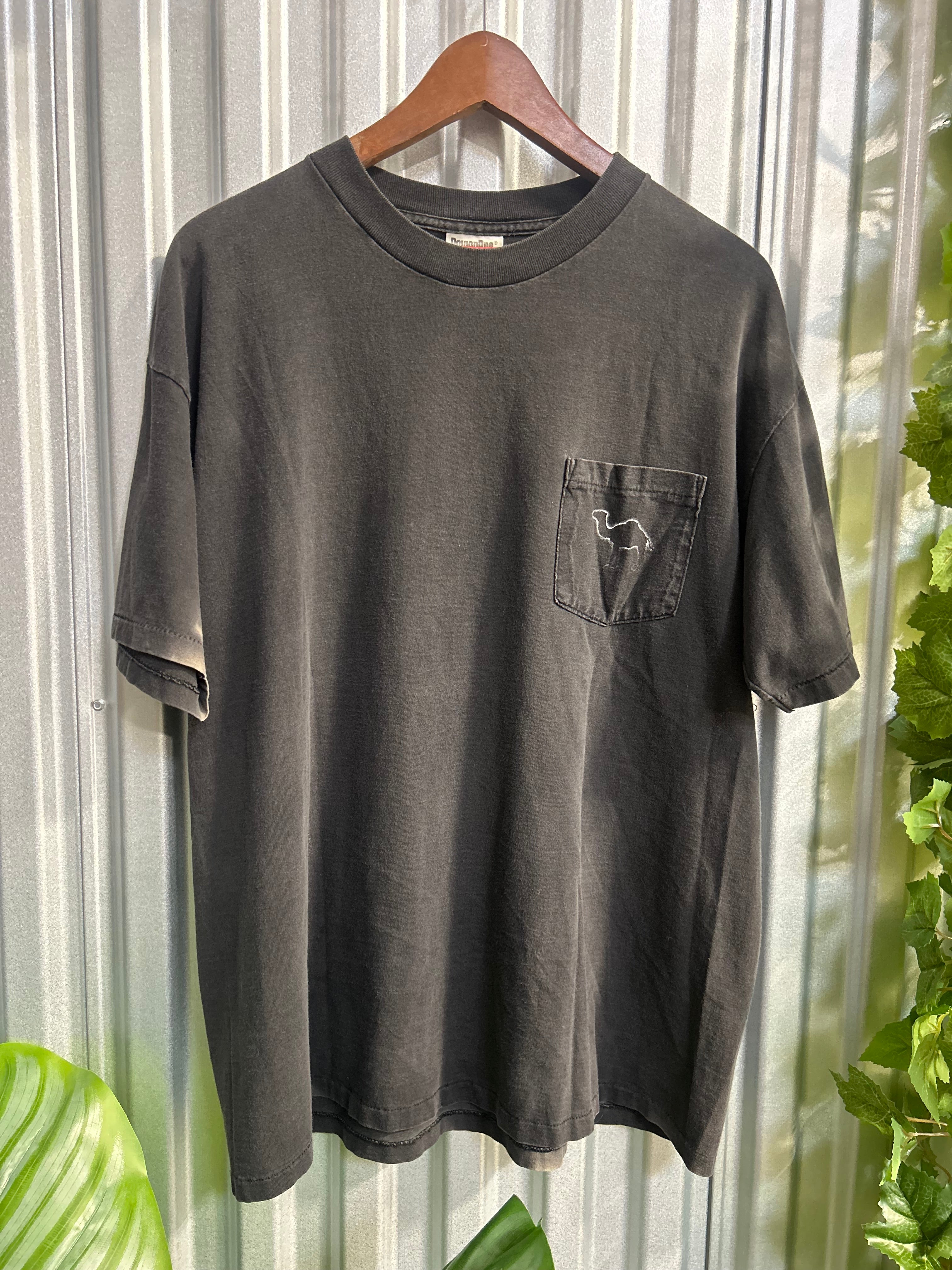 Vintage Camel Cigarettes Black Eclipse Graphic T-shirt - Size Xl