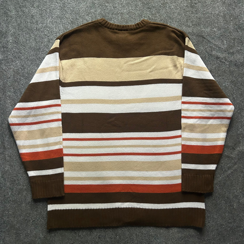 Vintage South Pole Striped Sweater