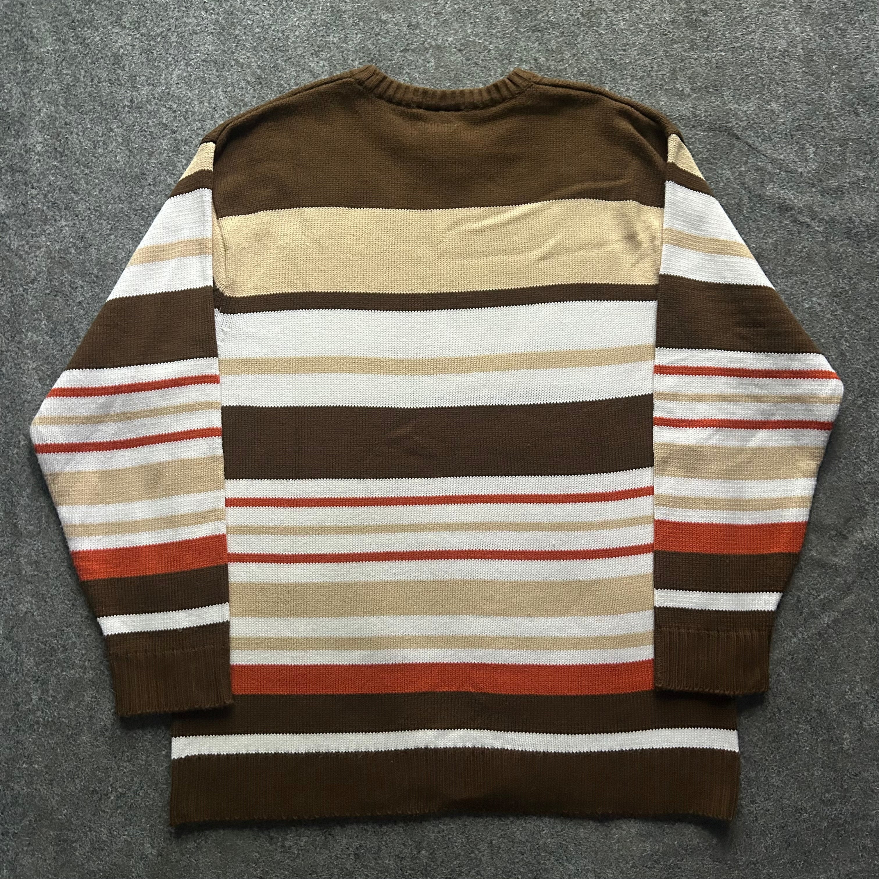 Vintage South Pole Striped Sweater