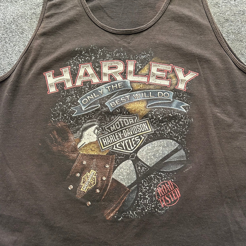 Vintage Harley Davidson Graphic Tank Top
