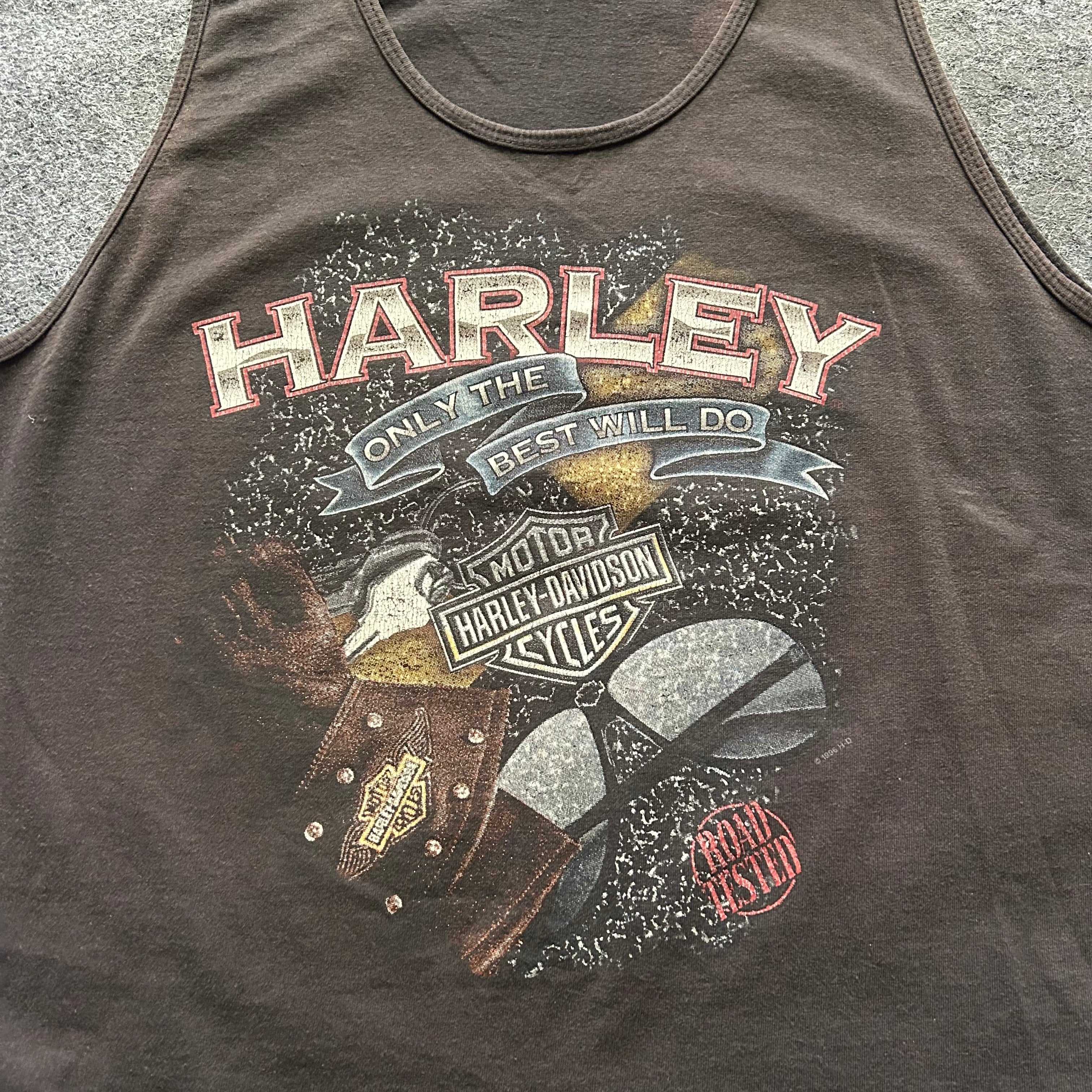 Vintage Harley Davidson Graphic Tank Top