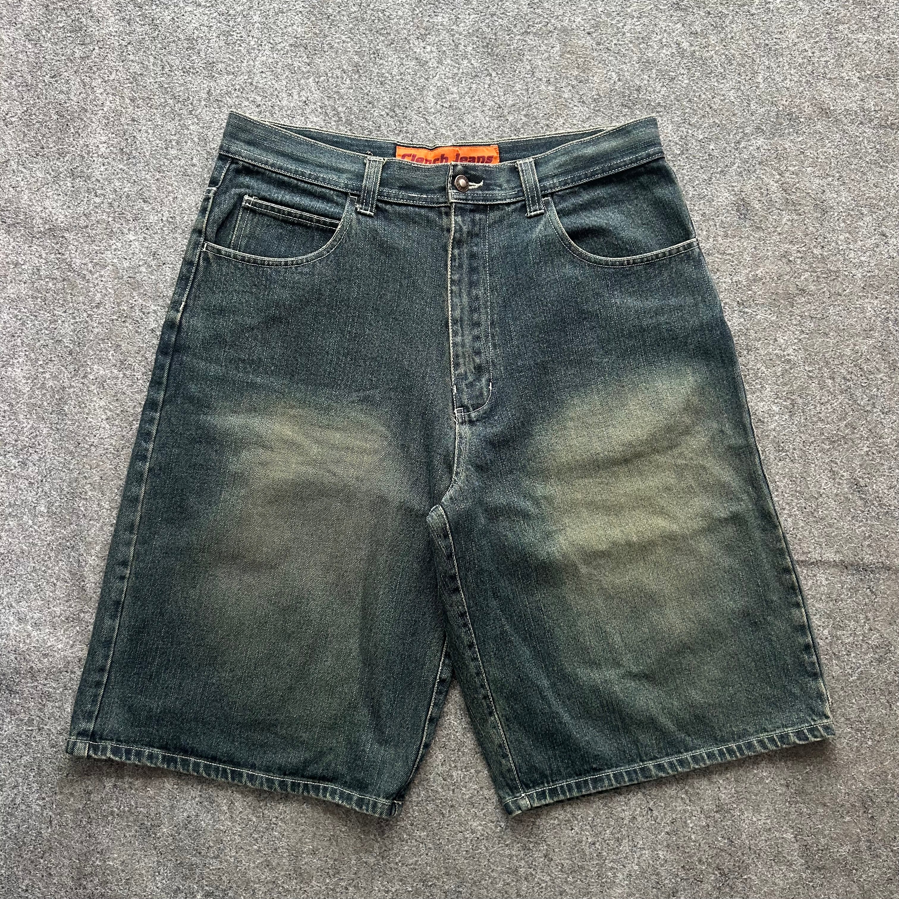 Vintage Y2K Baggy Clench Jeans Jorts