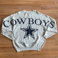 Vintage Dallas Cowboys Spell Out Crewneck - Size XL