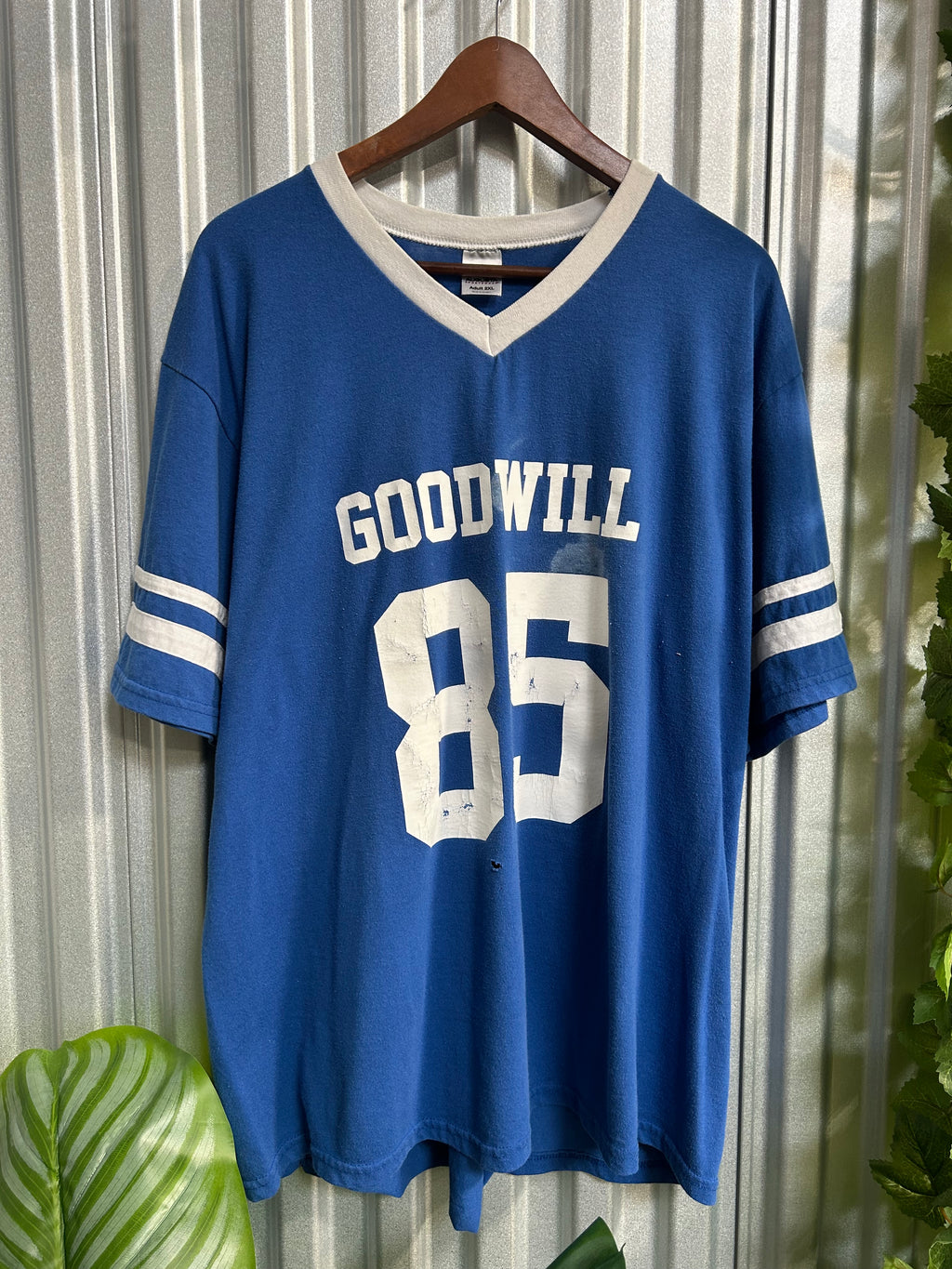 Vintage Goodwill #85 Jersey T-shirt - Size 2XL