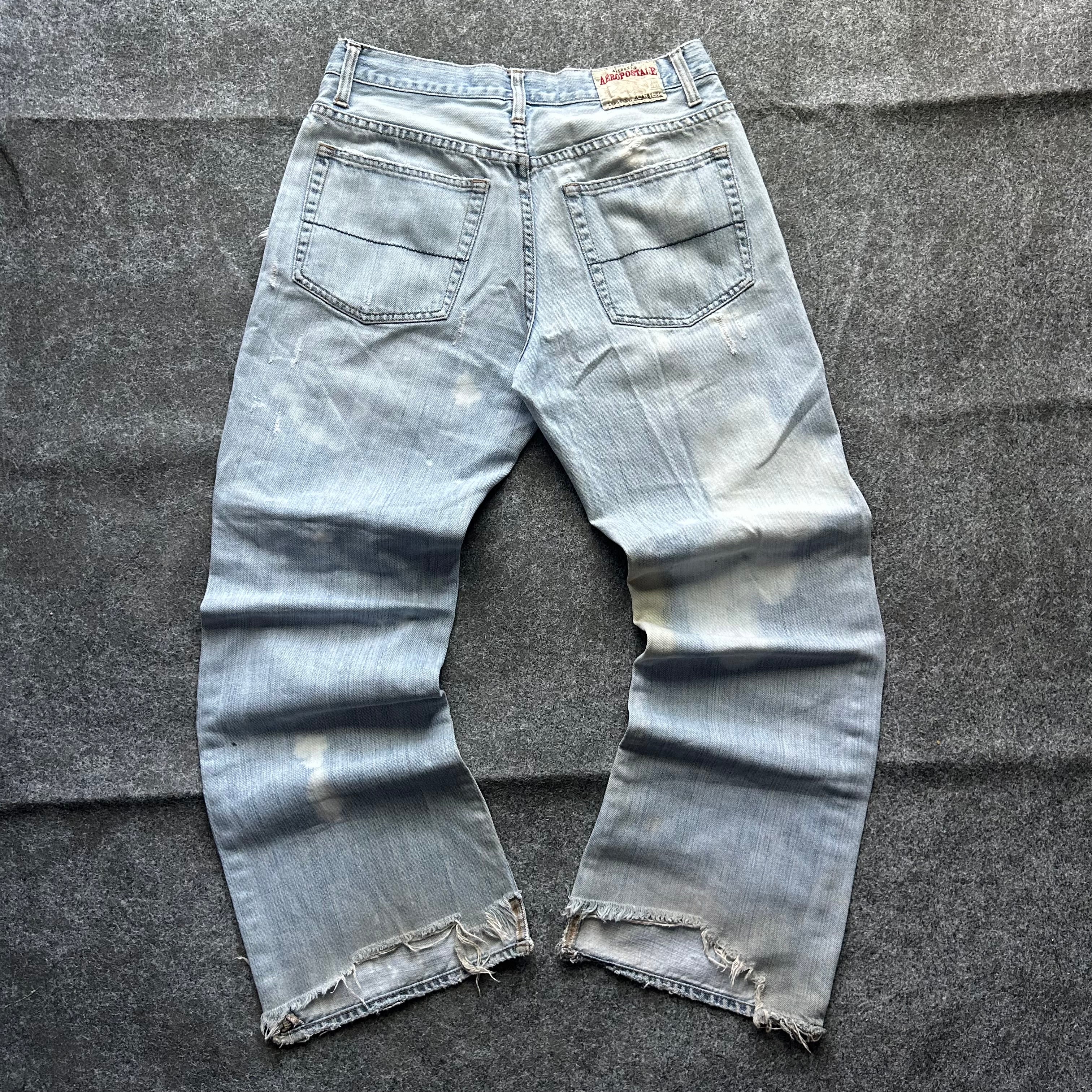 Vintage Distressed Aeropostale Bootcut Jeans