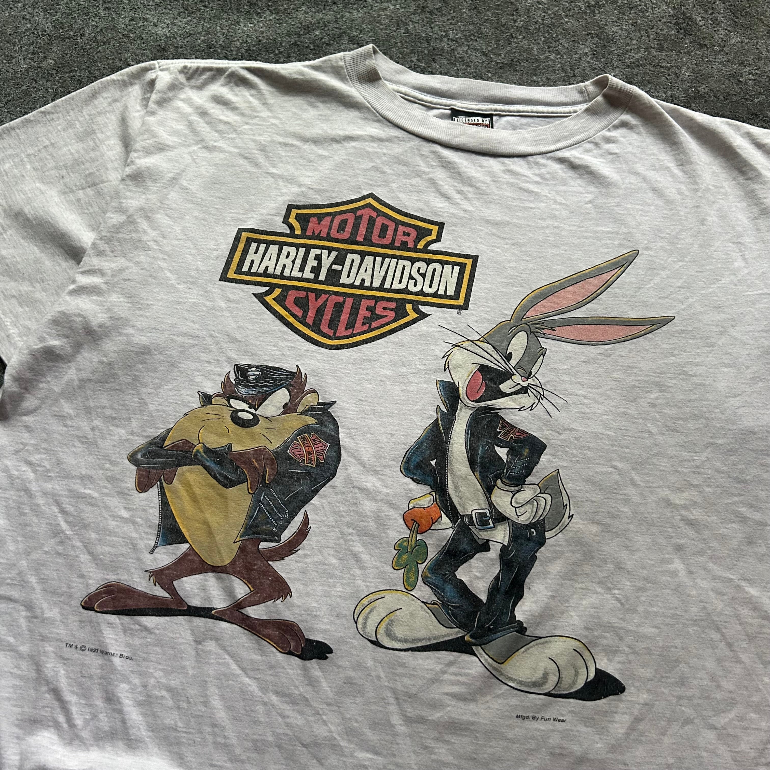 Vintage Harley Davidson Warner Bros. T-shirt