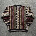 Vintage 3D Knit Coogi Styled Stat XX Sweater