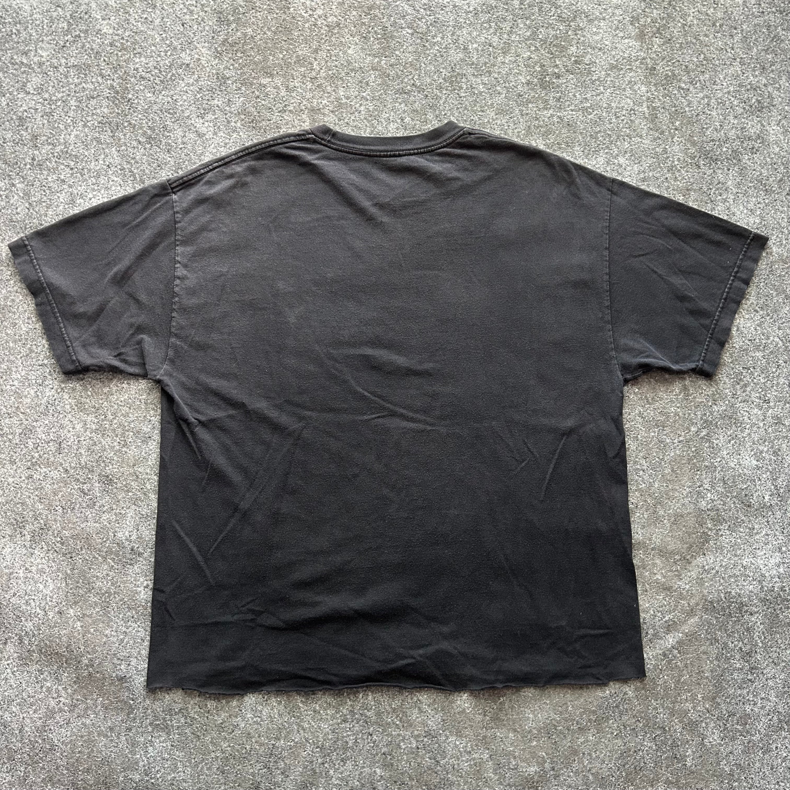Vintage Faded Y2K Skull Cropped T-shirt