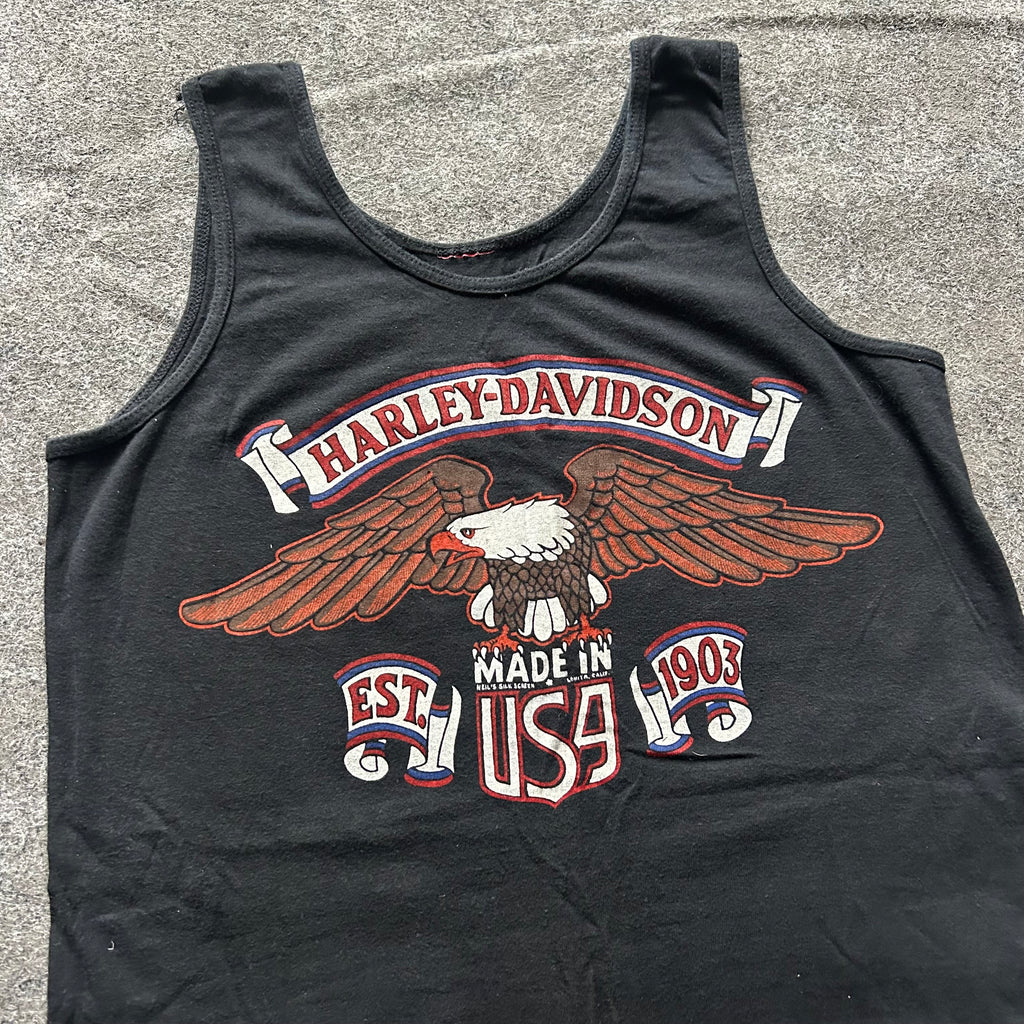 Vintage Harley Davidson Los Angeles Tank Top Shirt