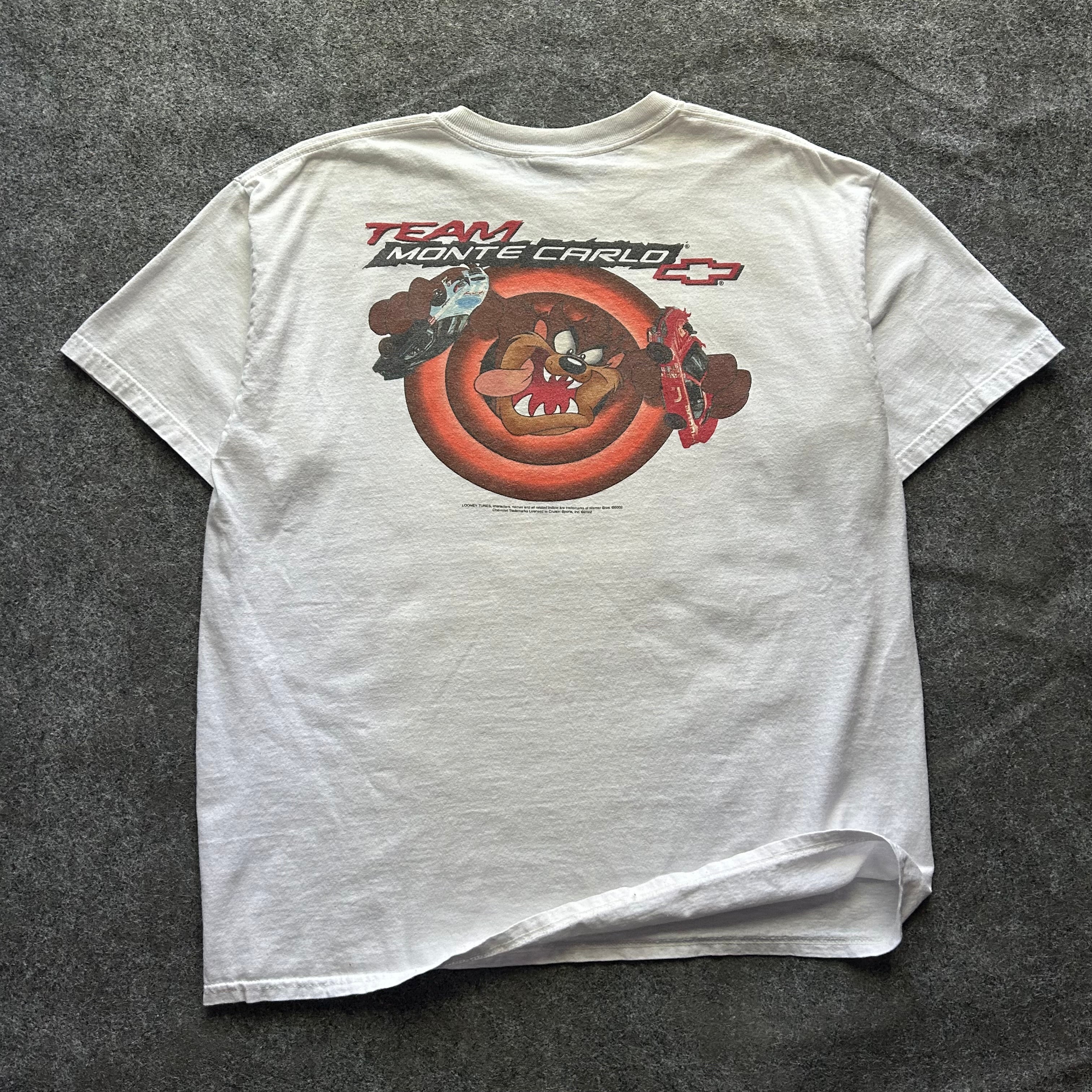 Vintage Team Monte Carlo Taz NASCAR T-shirt