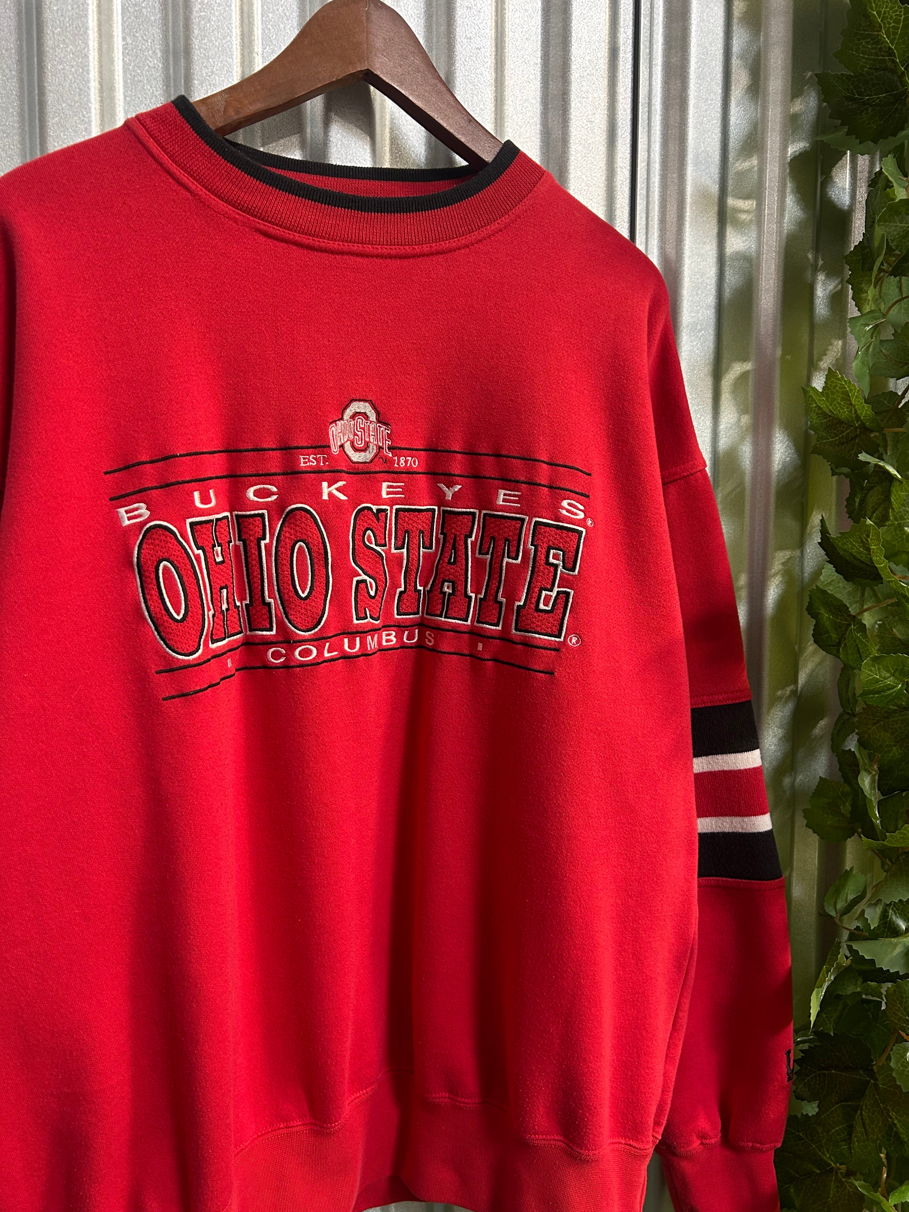 Vintage Ohio State Buckeyes Columbus Lee Crewneck- Size XL