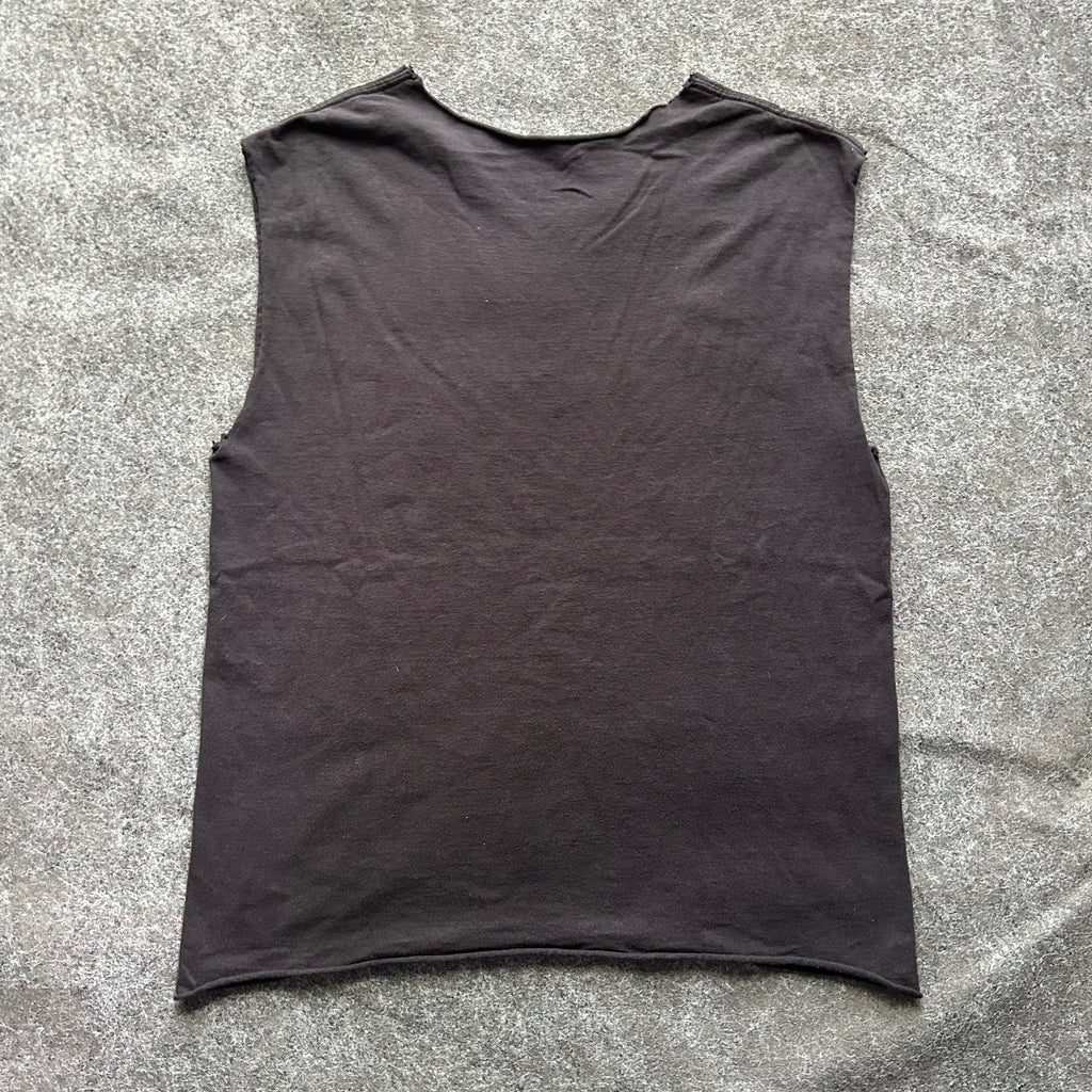 Vintage Thrashed Judas Priest Cut Off Band T-shirt