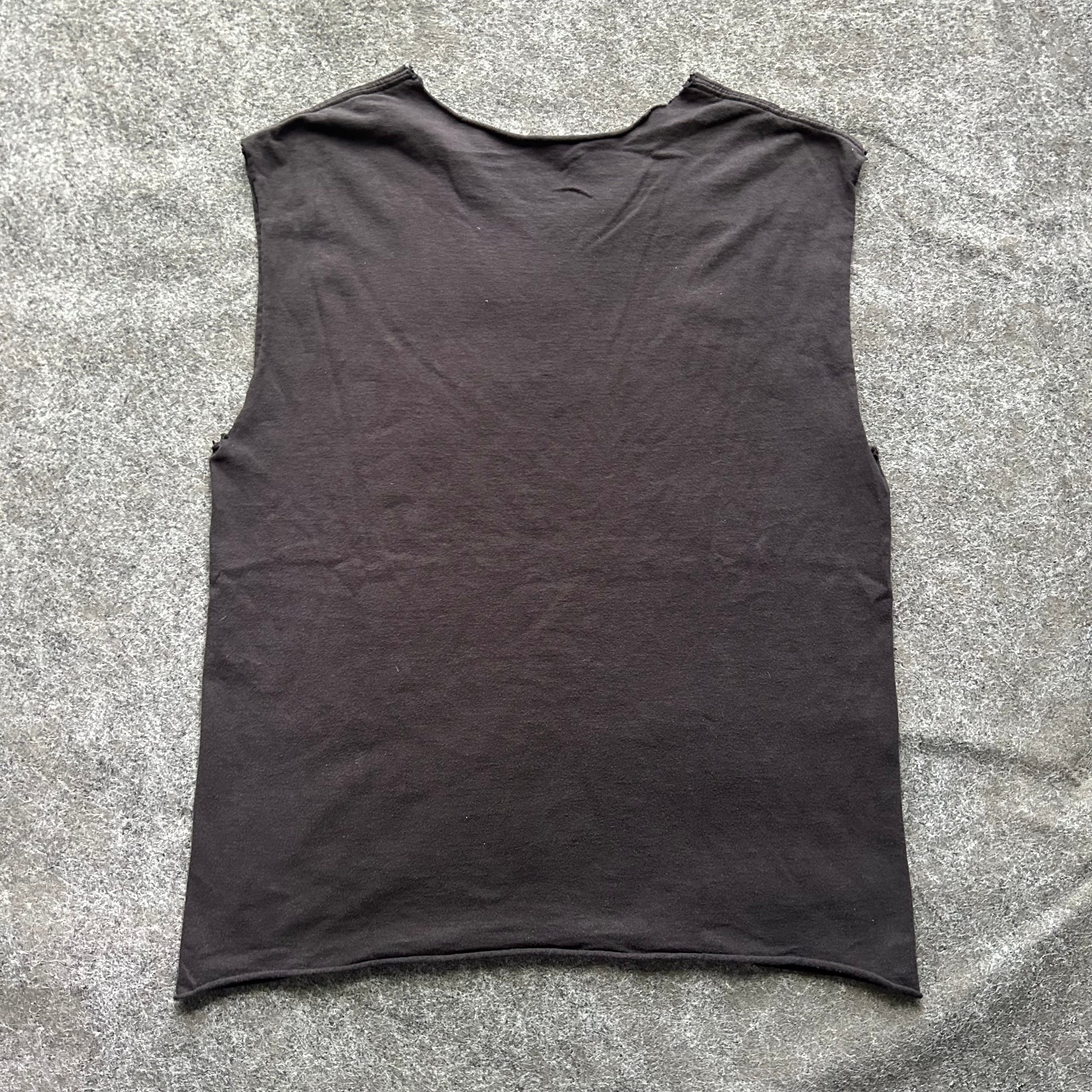 Vintage Thrashed Judas Priest Cut Off Band T-shirt
